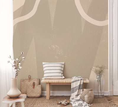 Serenity Abstract Impression Wall Mural