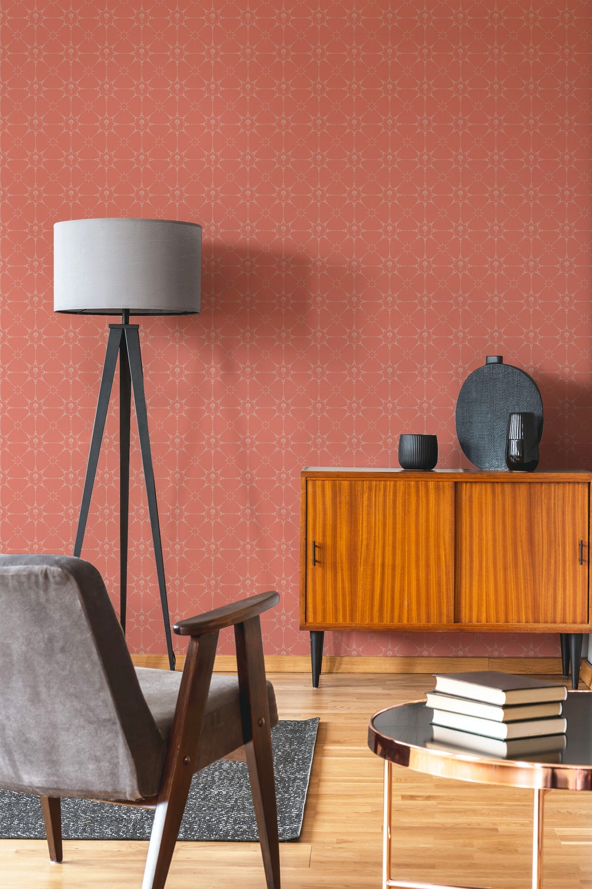 Eiffel Tower Stars / Coral