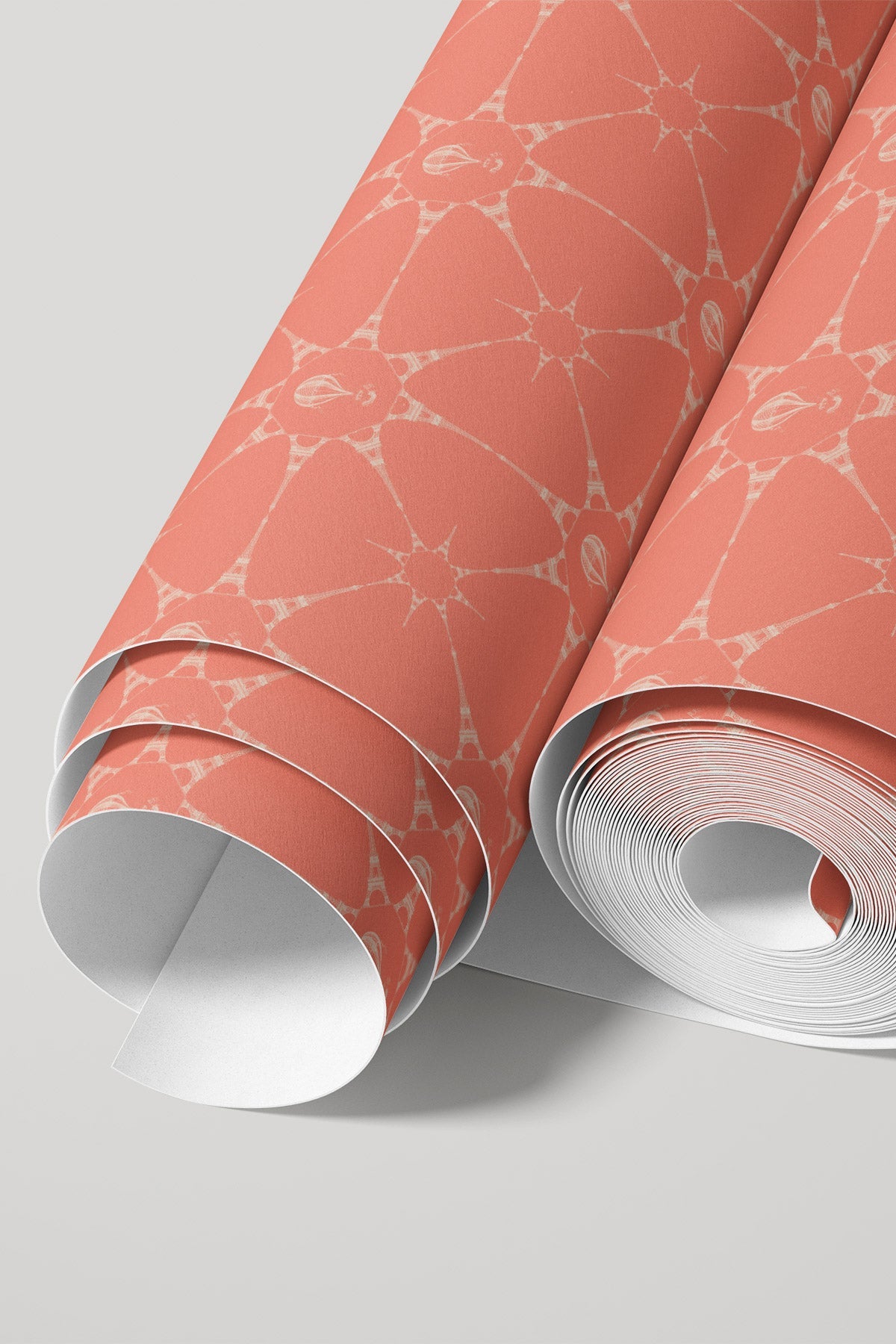 Eiffel Tower Stars / Coral