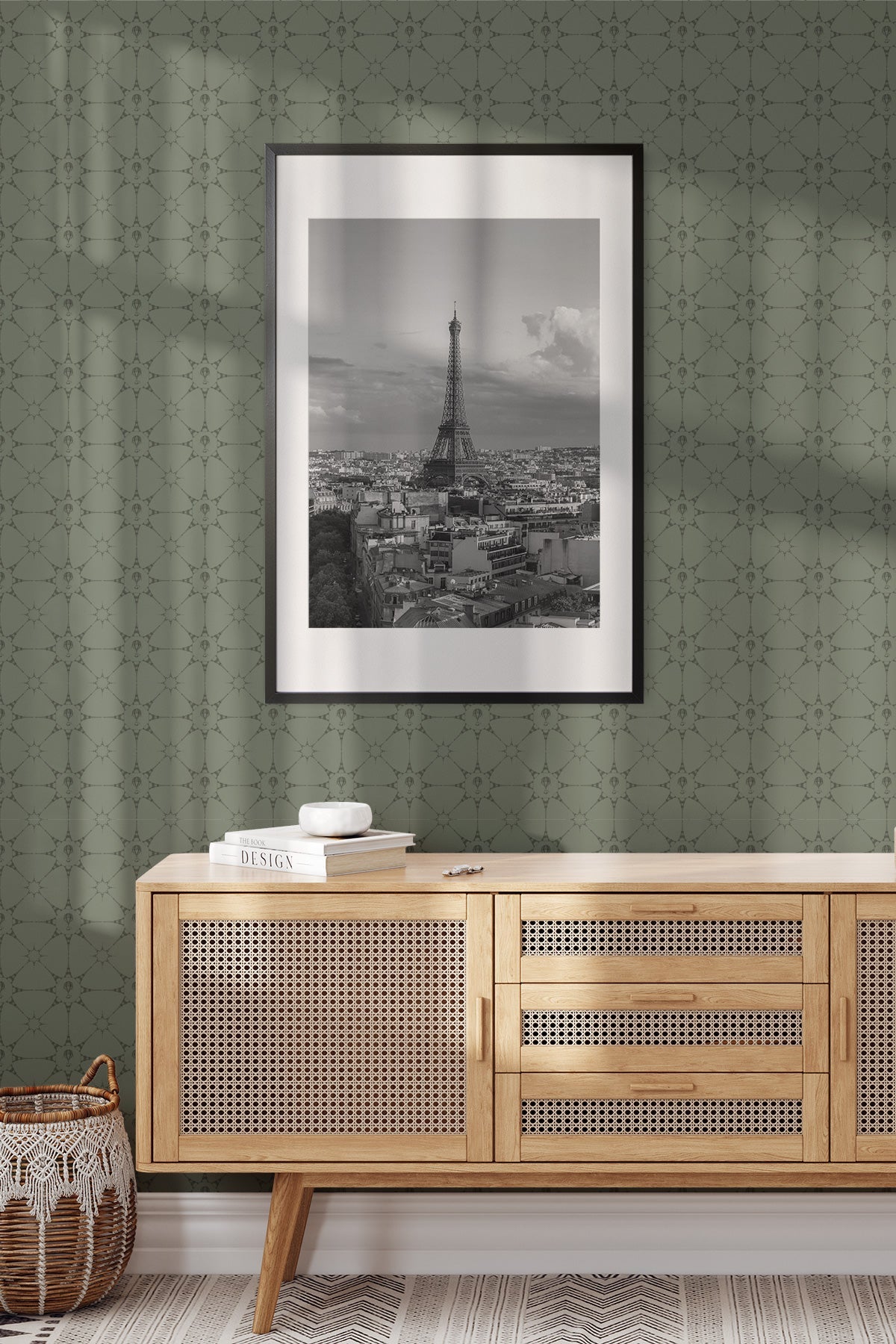 Eiffel Tower Stars / Sage