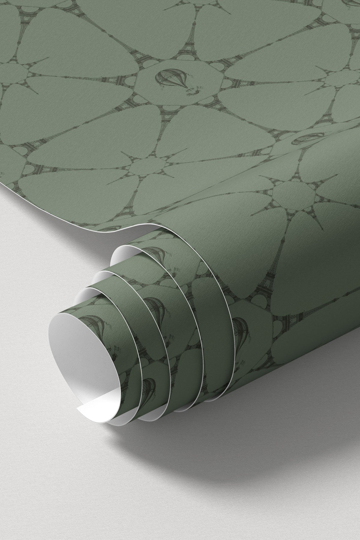 Eiffel Tower Stars / Sage