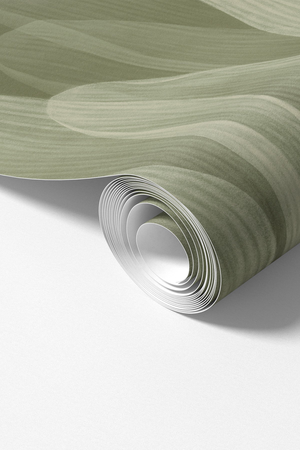 Roll of wallpaper featuring Elowen / Sage wall mural