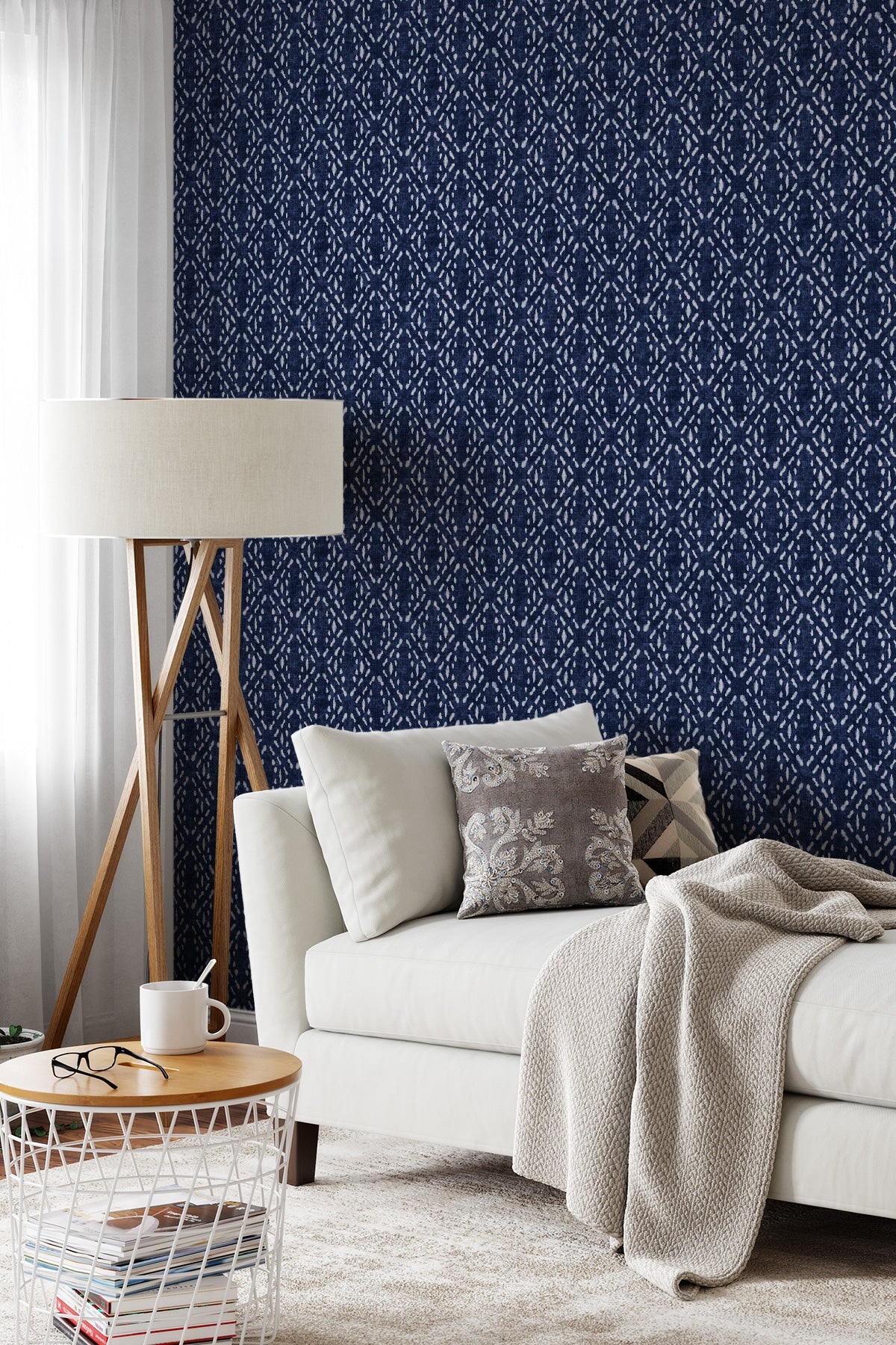 Ethnic Tie Dye / Blue