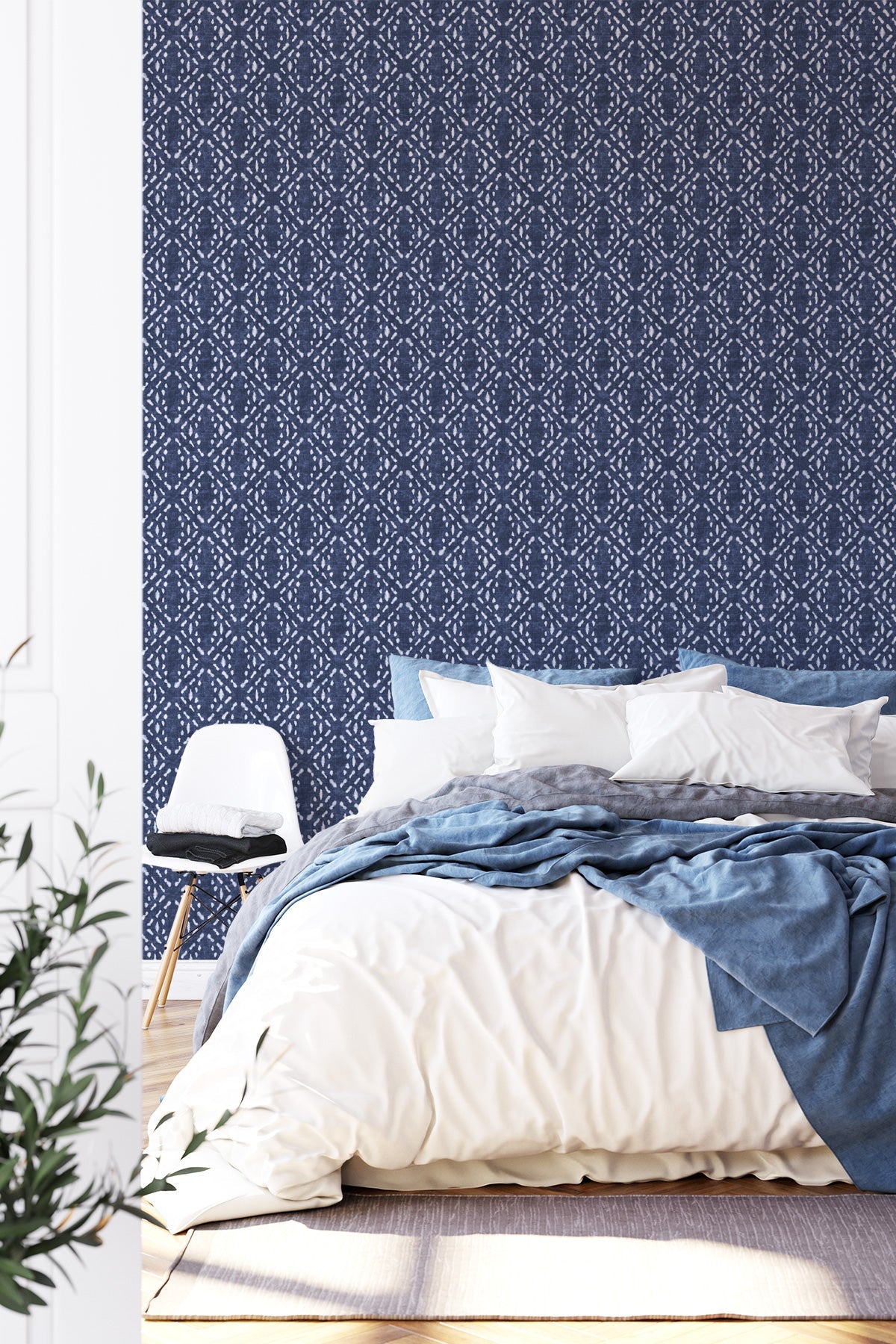 Ethnic Tie Dye / Blue