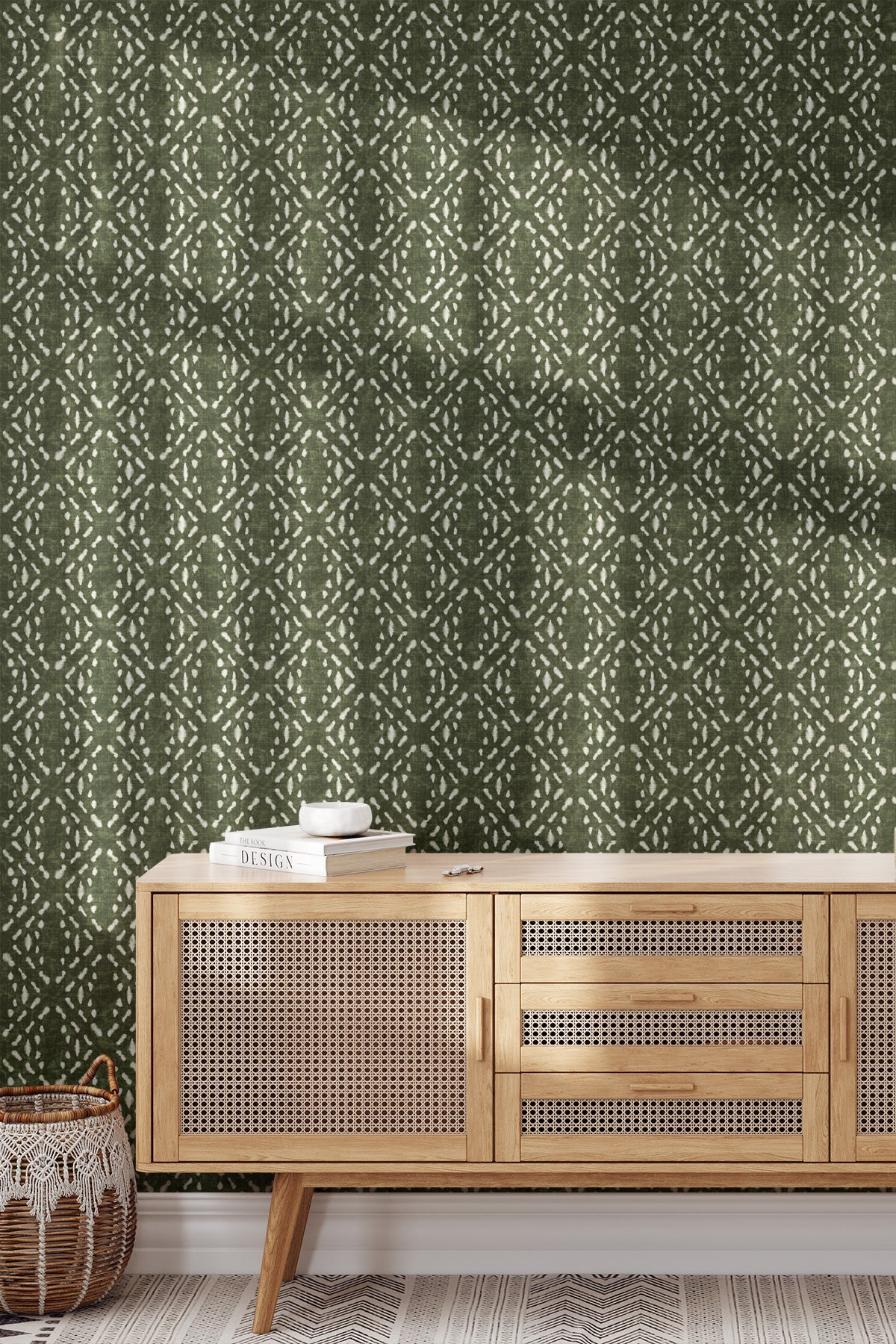 Ethnic Tie Dye / Olive