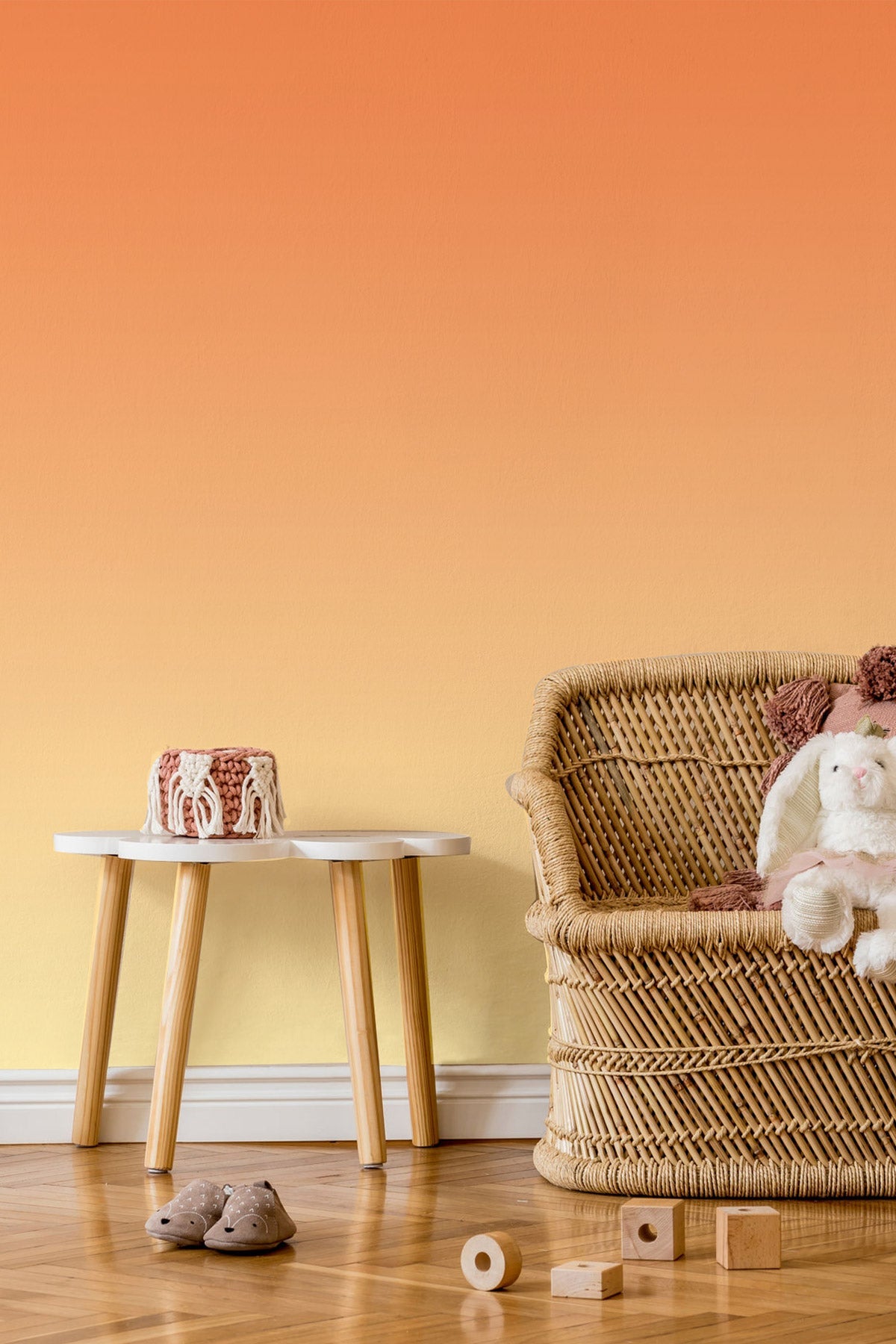 Golden Hour Wallpaper in a room