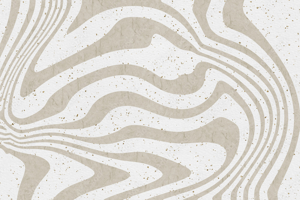 Groove Stone Abstract Wavy Wall Mural – Eazywallz