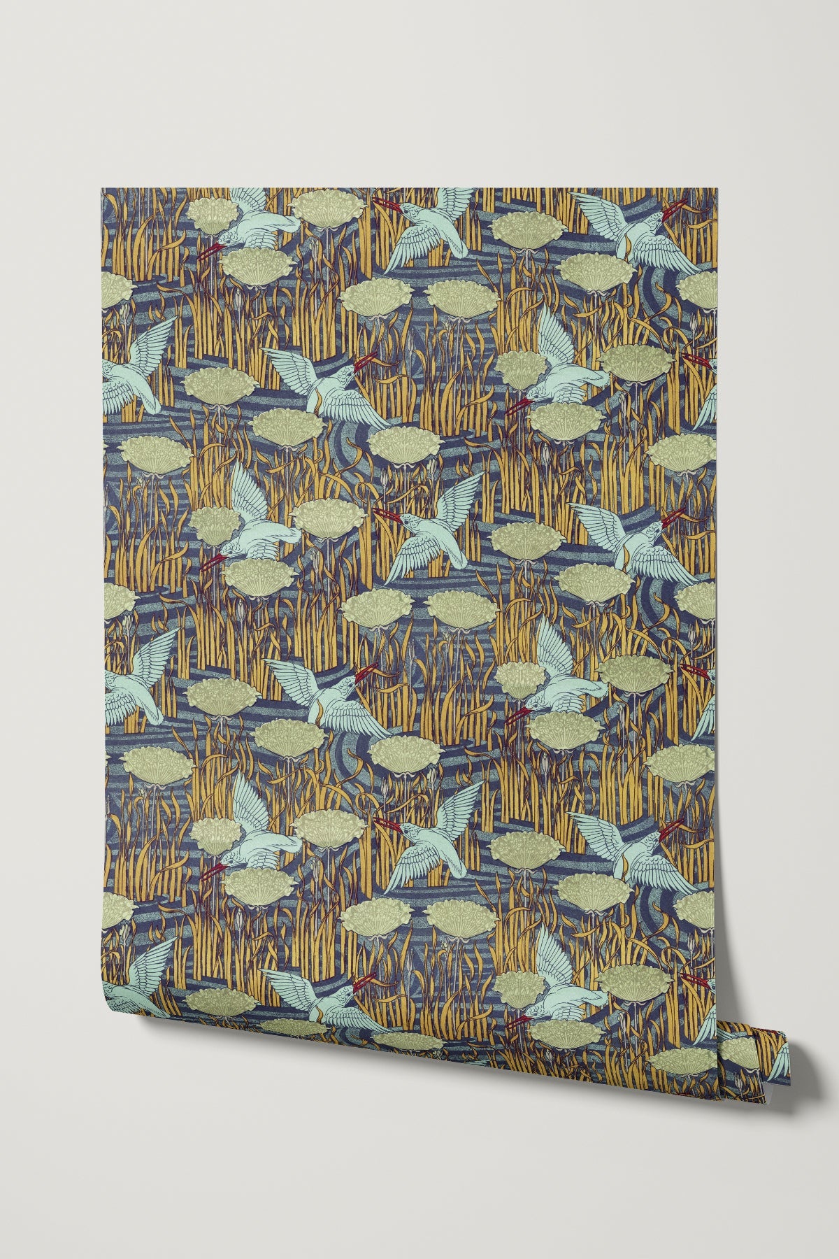 Kingfisher Above Water / Blue