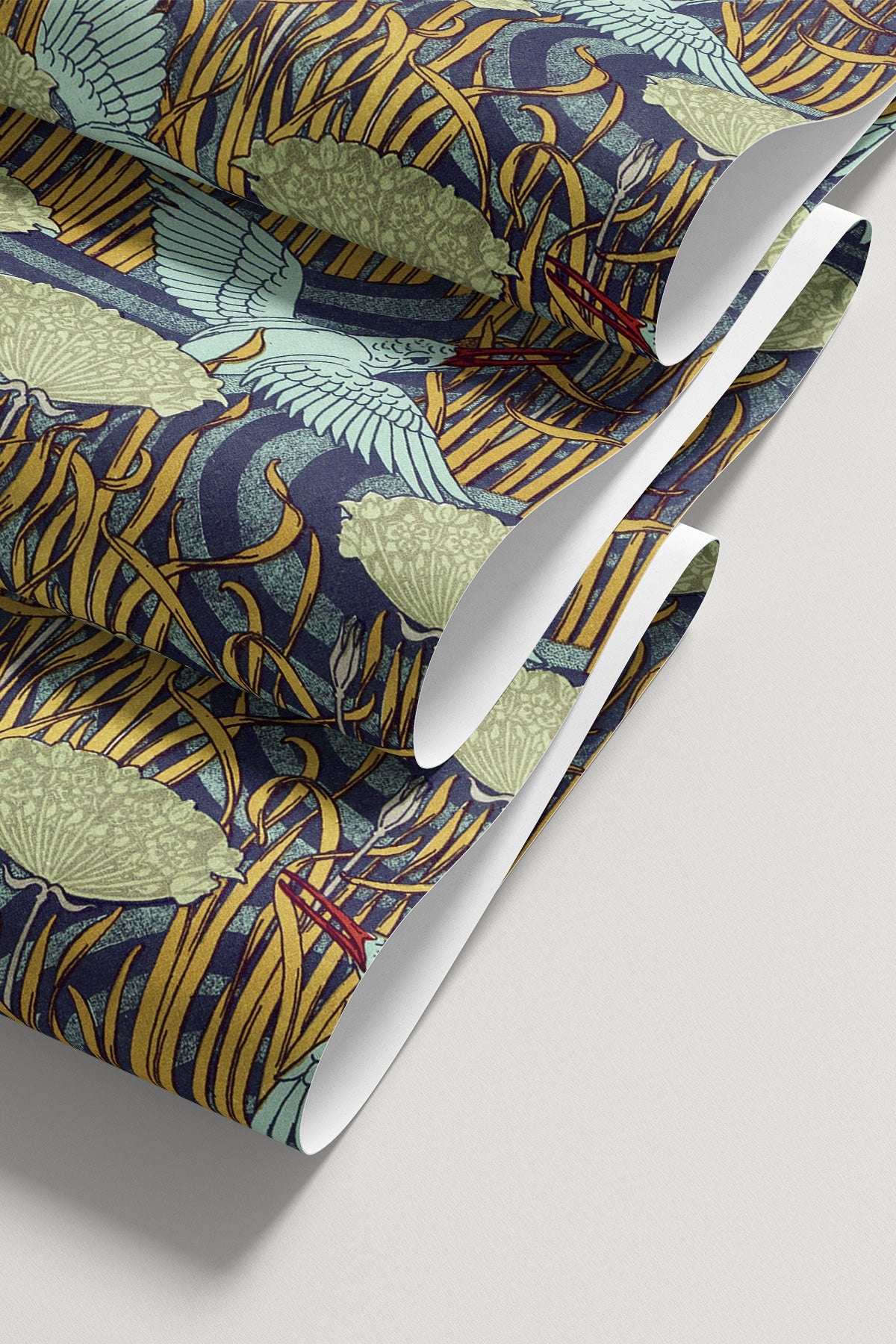 Kingfisher Above Water / Blue