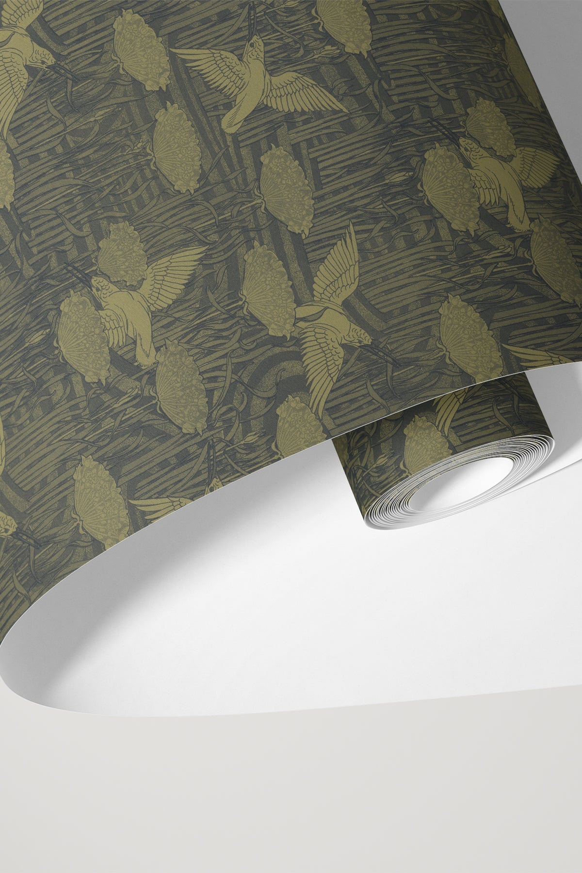 Kingfisher Above Water / Gold