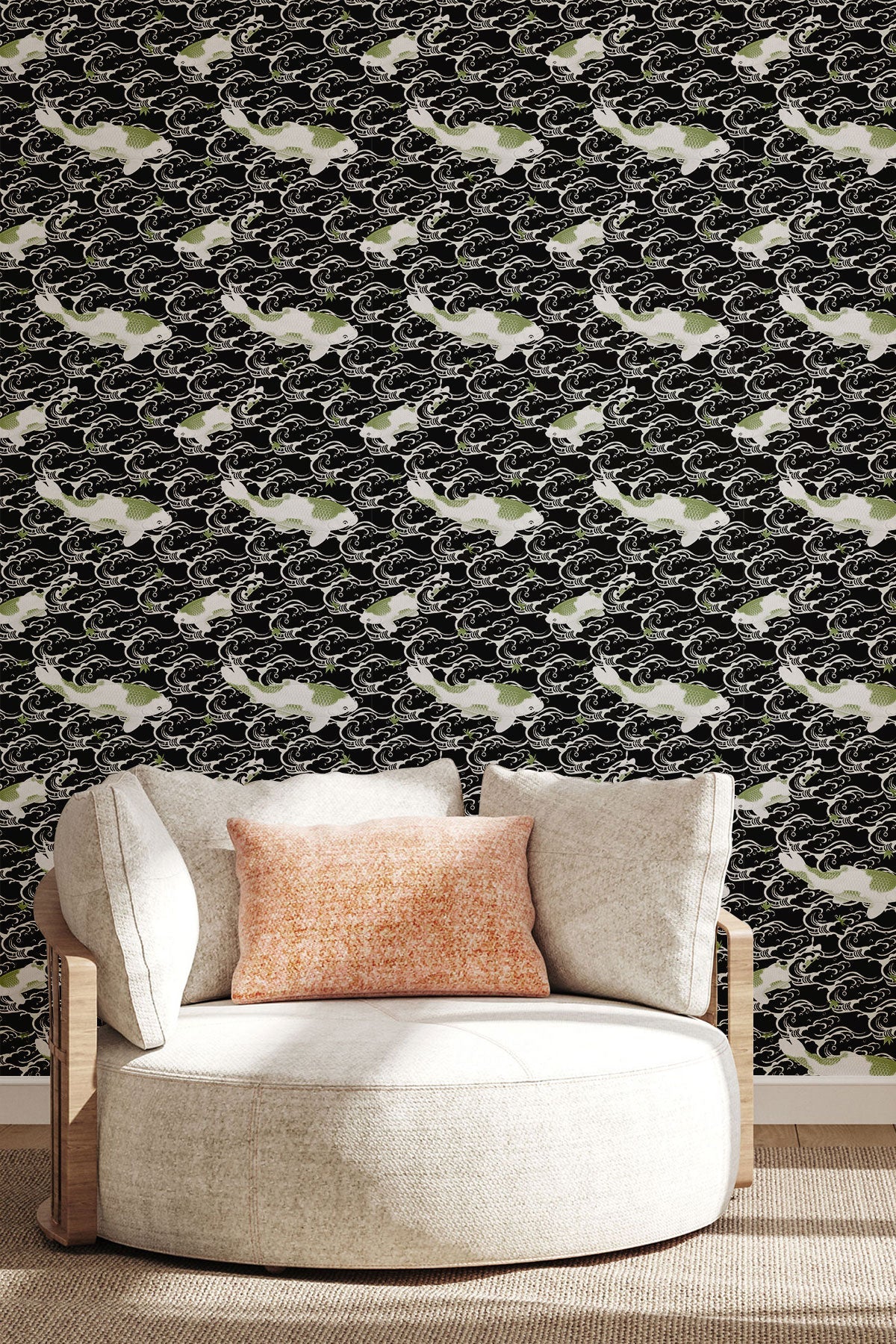 Koi Carps / Charcoal