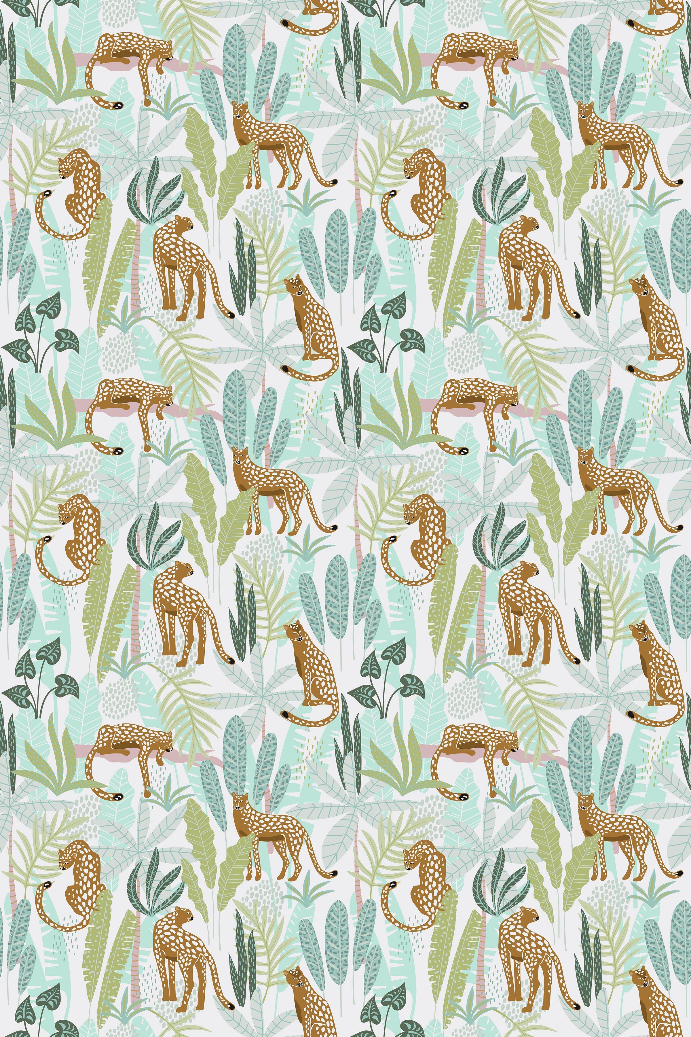 Leopards in the jungle / Light