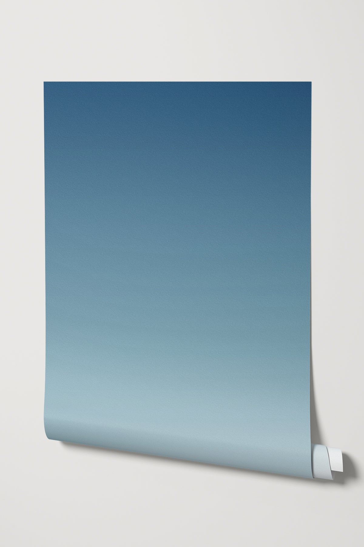 Midnight Fade Ombre Wallpaper – Deep Blue Gradient Wall Mural
