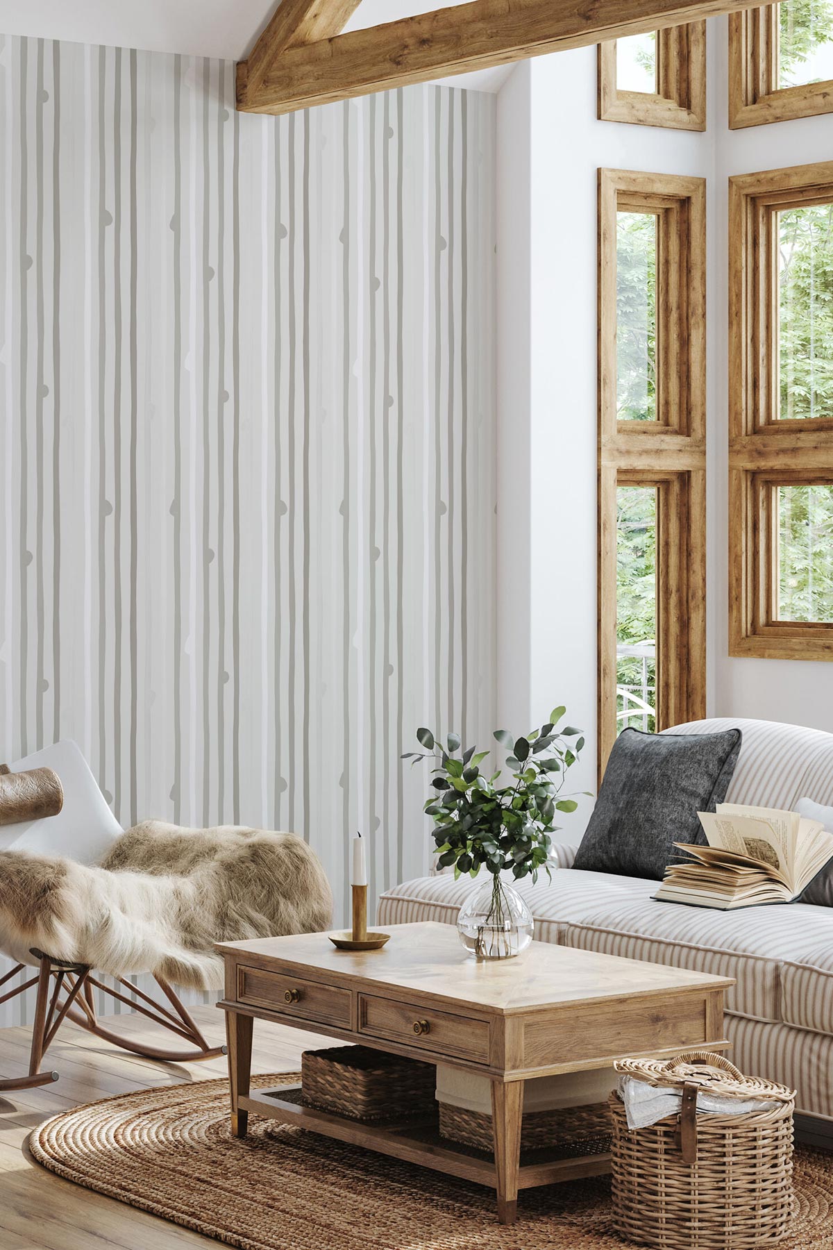 Organic Lines / Beige