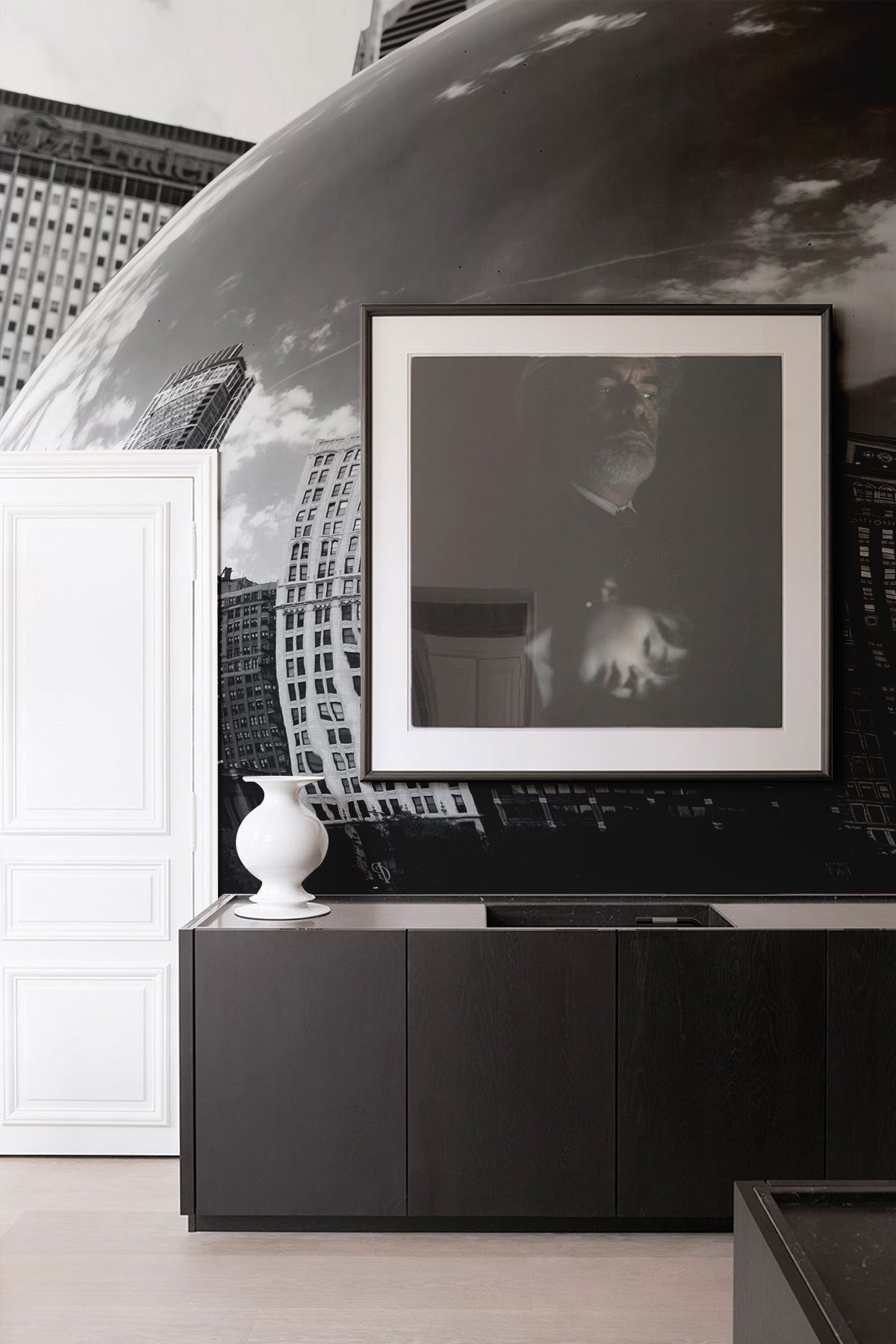 Chicago Cloud Gate Wall Mural