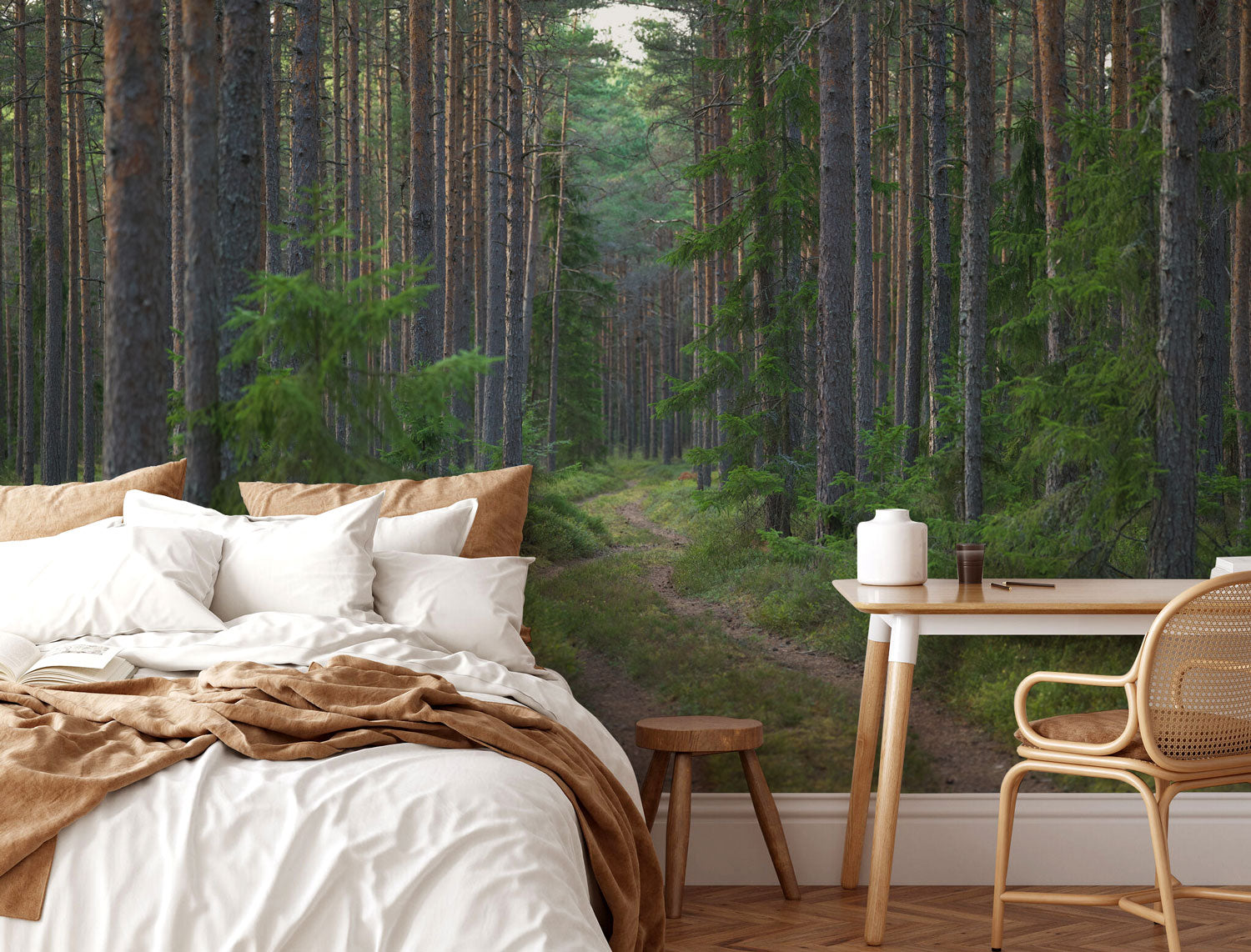 Enchanted Forest Pathway Wall Mural