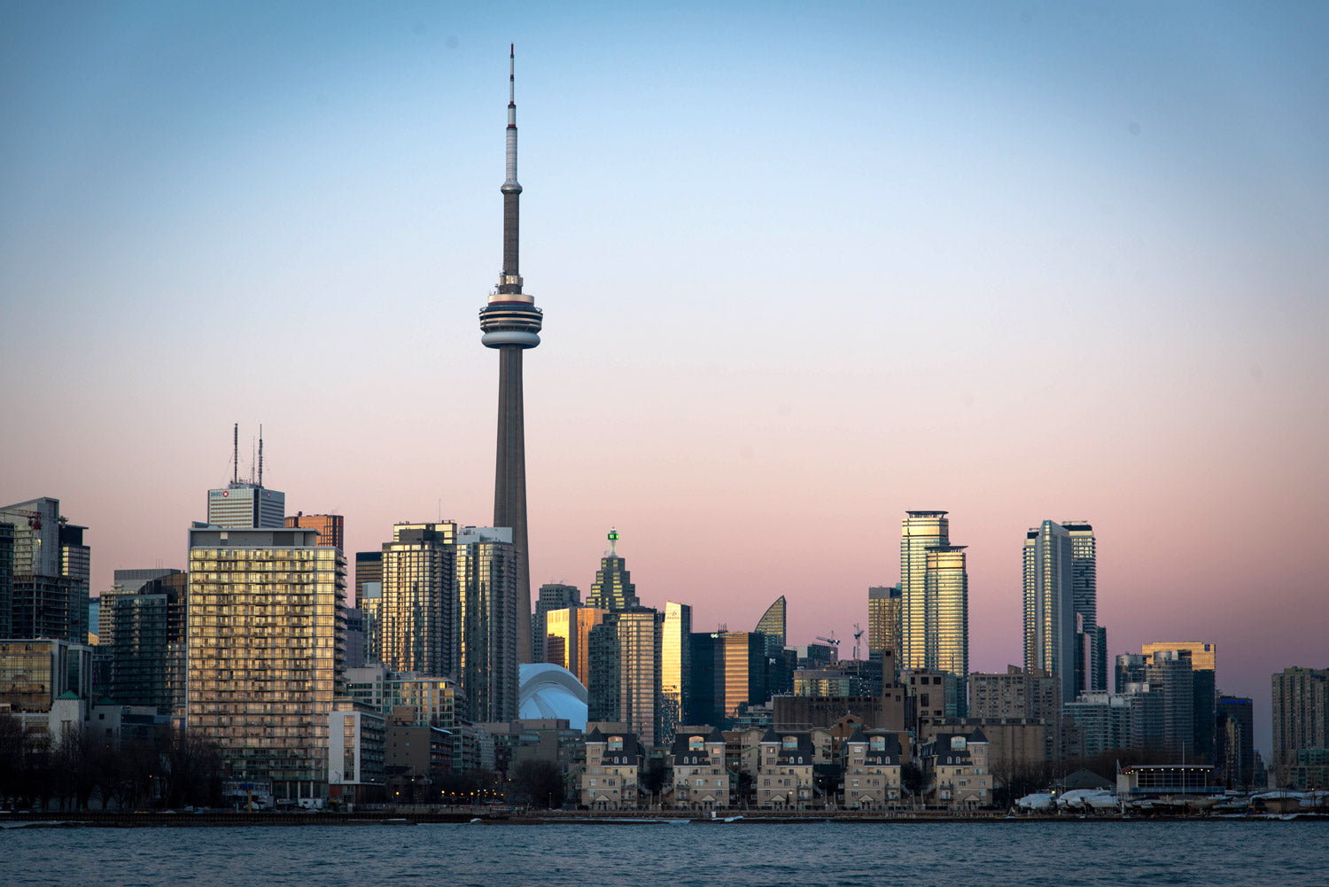 Toronto Sunset Skyline Wall Mural