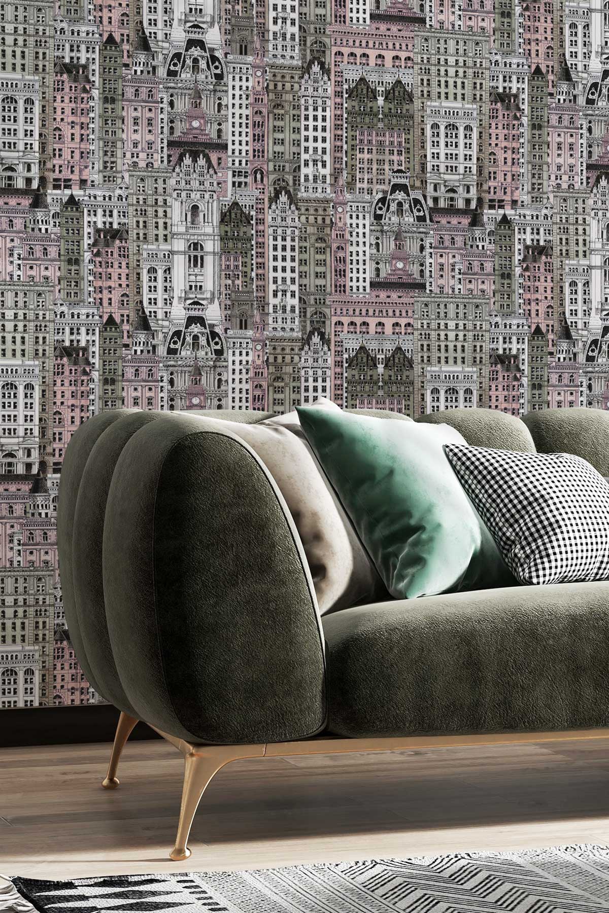 Philadelphia / Pink & Taupe