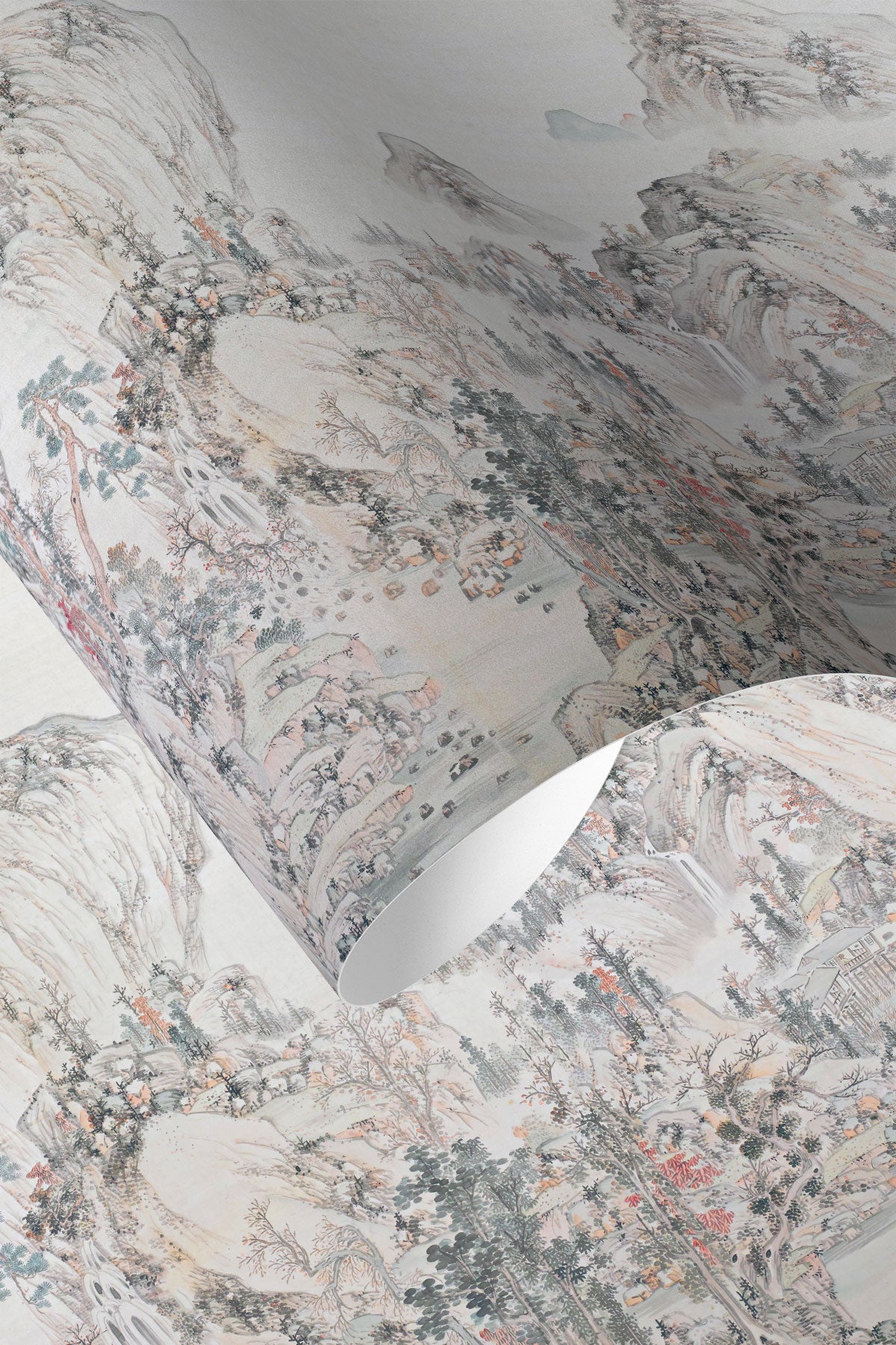 Vintage Japanese Autumn Landscape