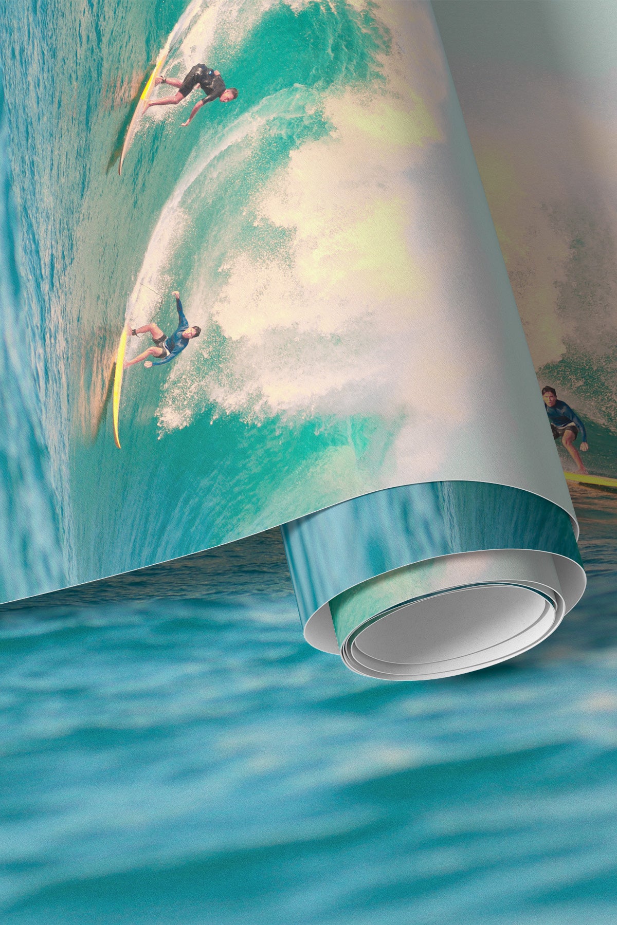Surfer's Paradise Wall Mural - Surf Wallpaper Mural - Eazywallz
