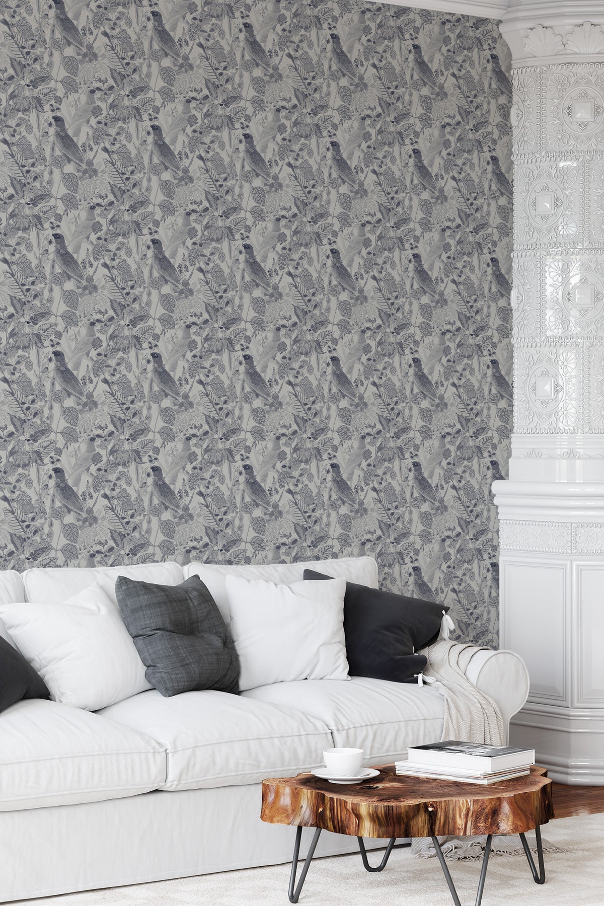 Rainforest of Congo / Gray