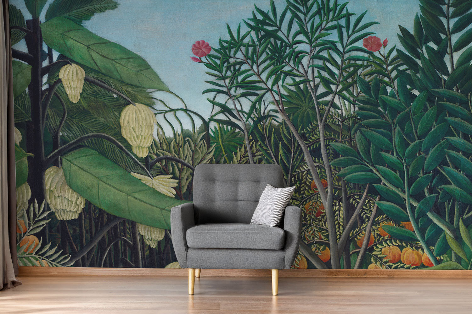 Rousseau Vintage Jungle Wall Mural