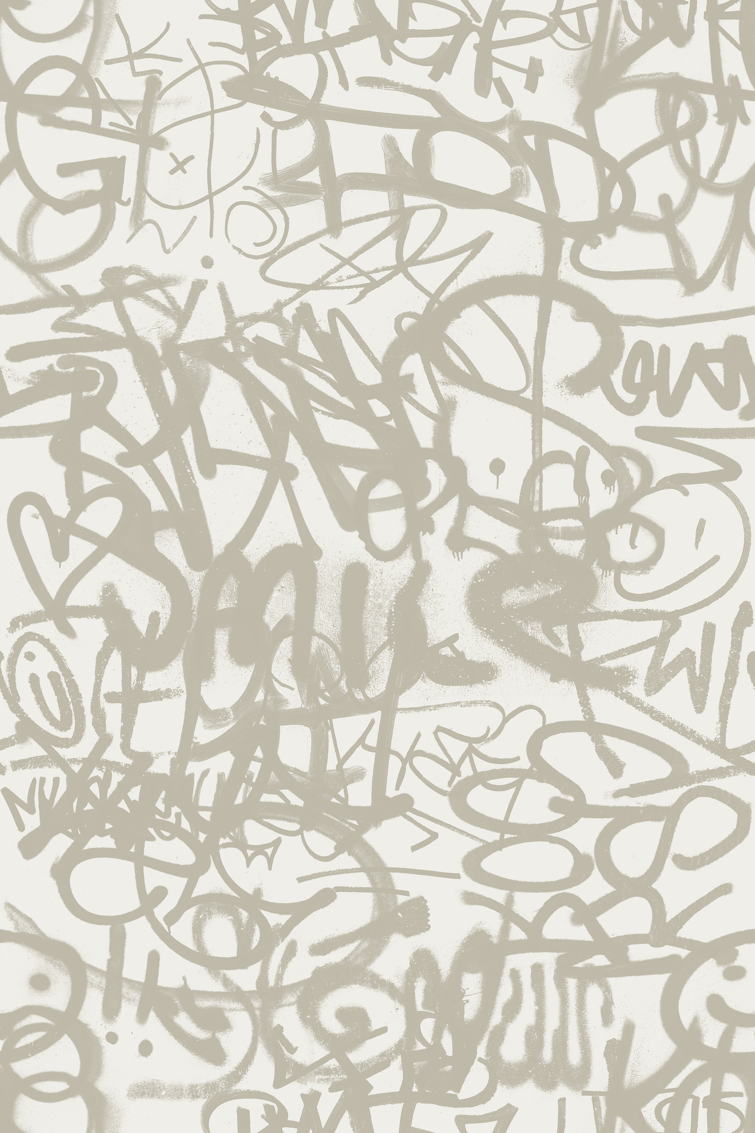 Smile, It's Street Art / Beige