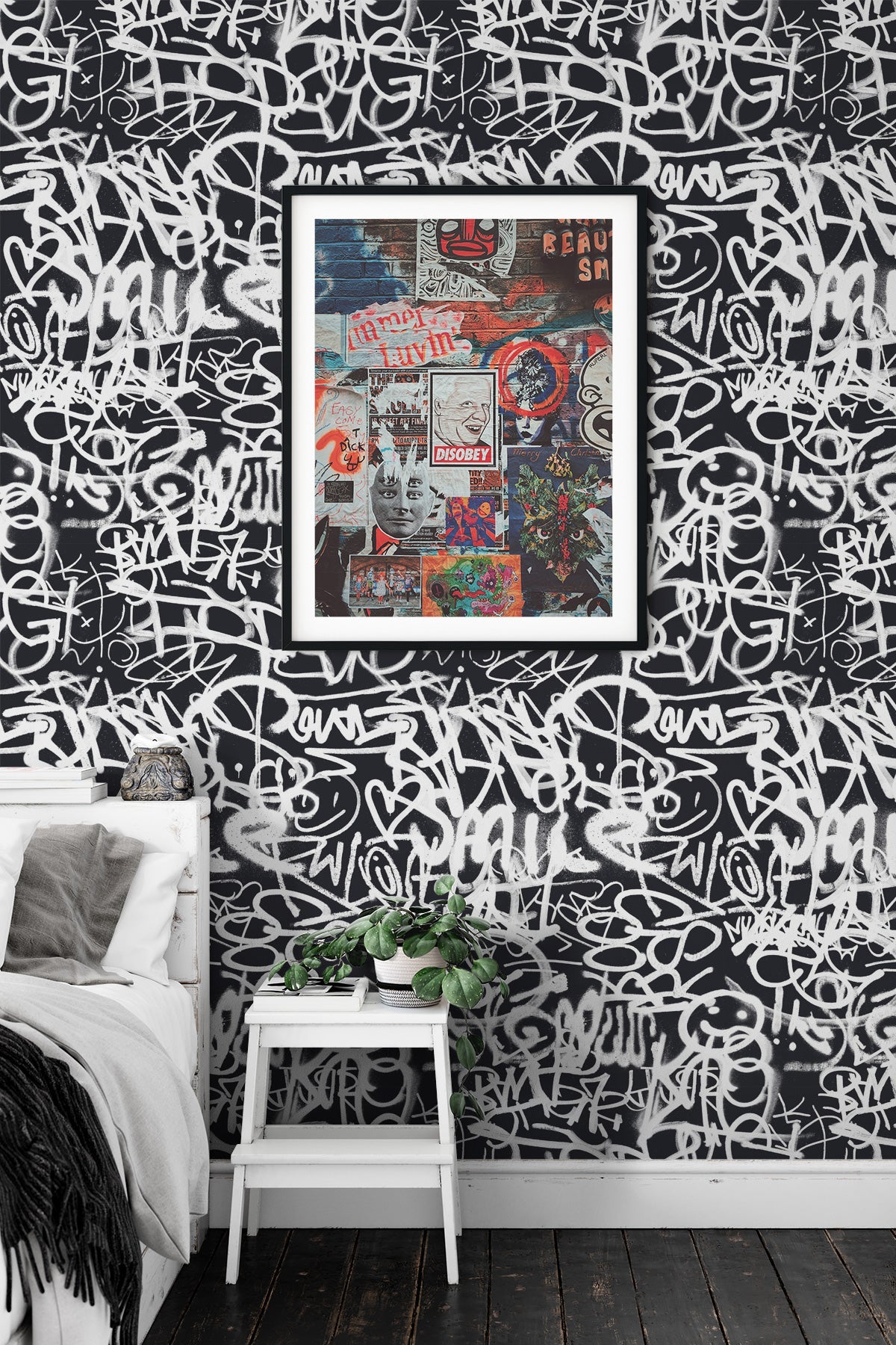 Smile, It's Street Art - Abstract Graffiti Wallpaper - Eazywallz