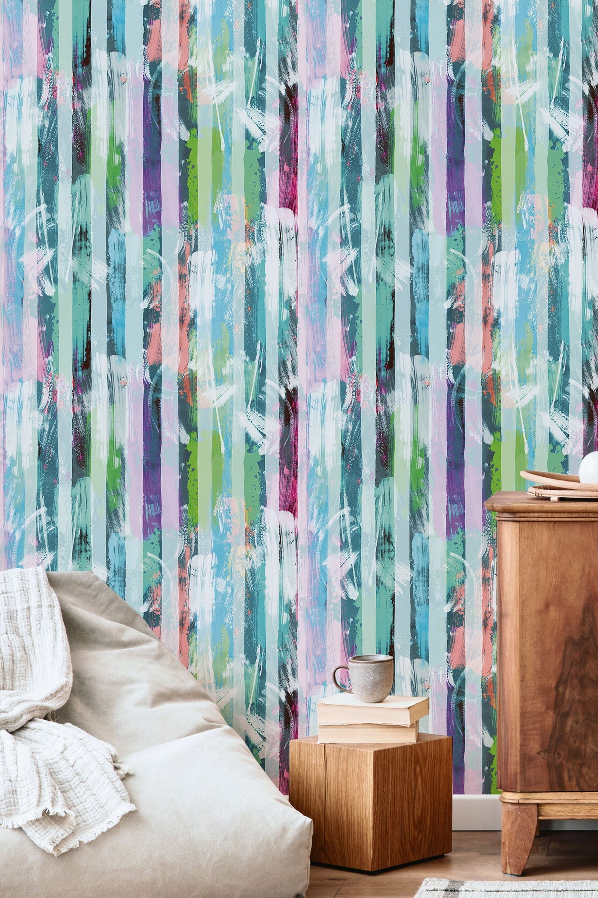 Spray Streaks / Turquoise