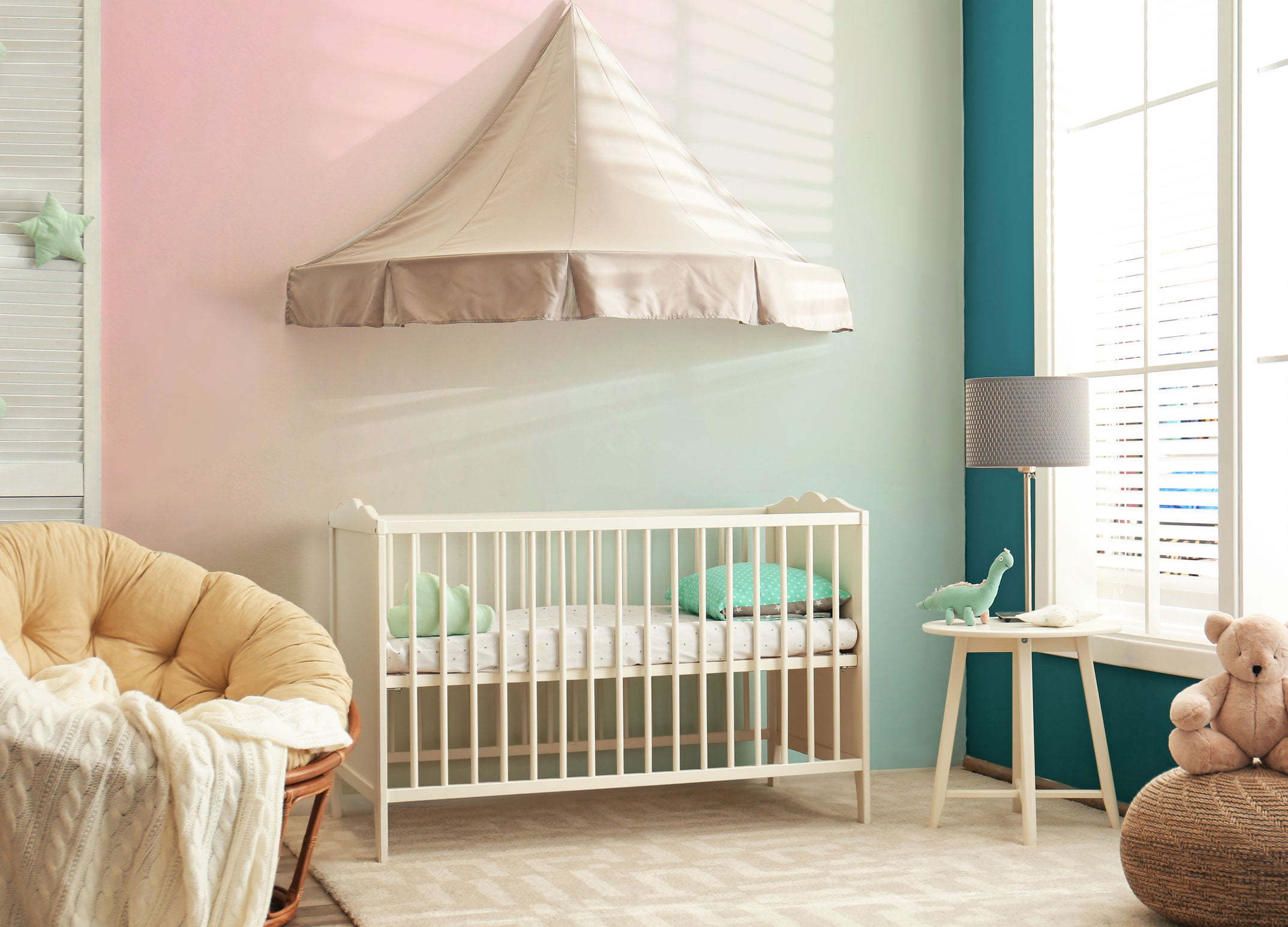 Spring Serenity Gradient Wall Mural