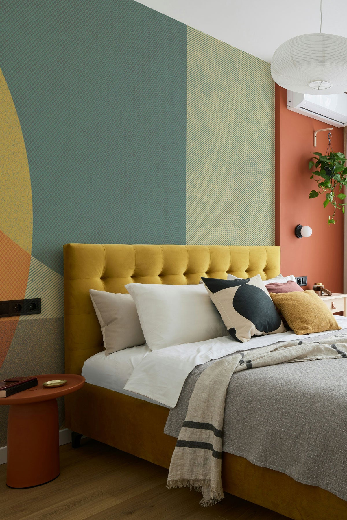 Sun Gold & Sky Geometry