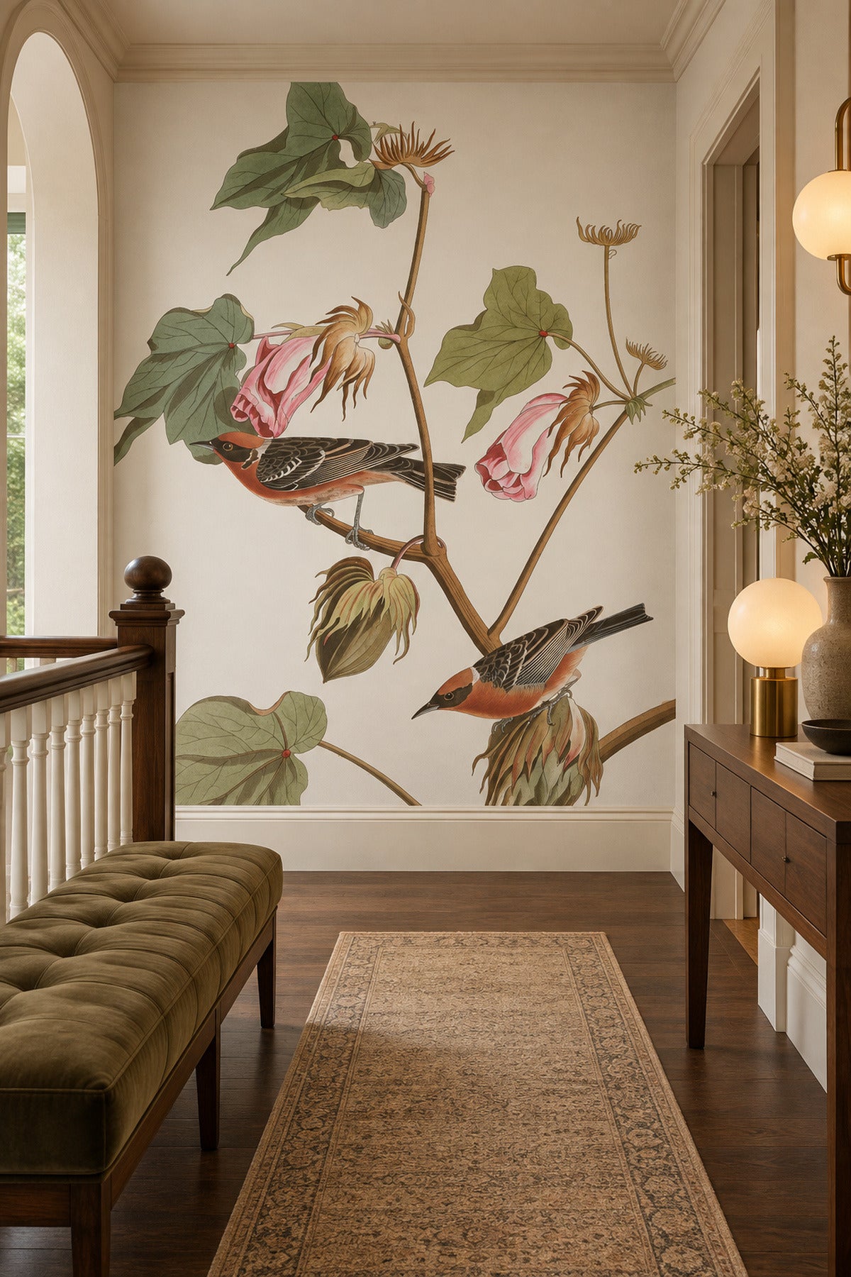 Bay Breasted Warbler Bird Wall Mural