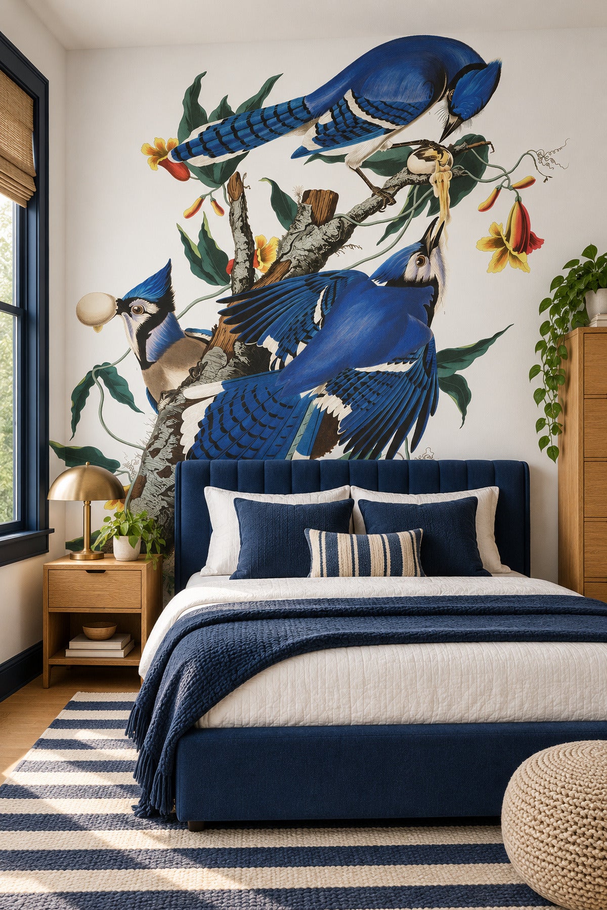 Vintage Blue Jays Wallpaper Mural