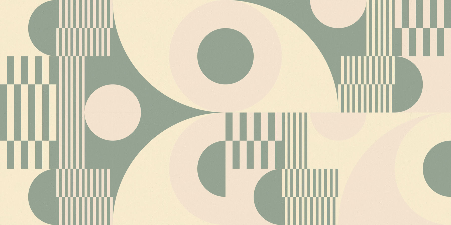 Geo Circles Wall Mural