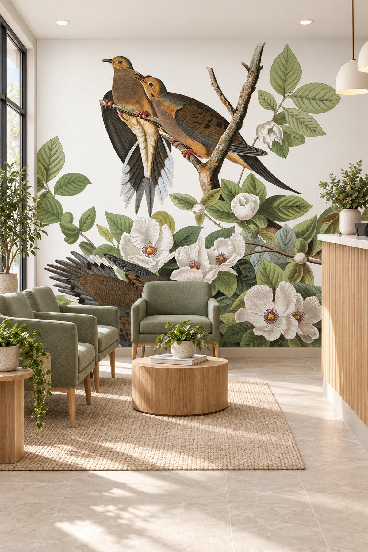 Carolina Pigeon Wall Mural
