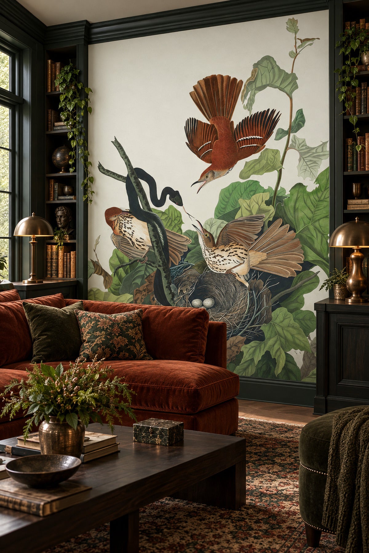 Ferruginous Thrush Wall Mural