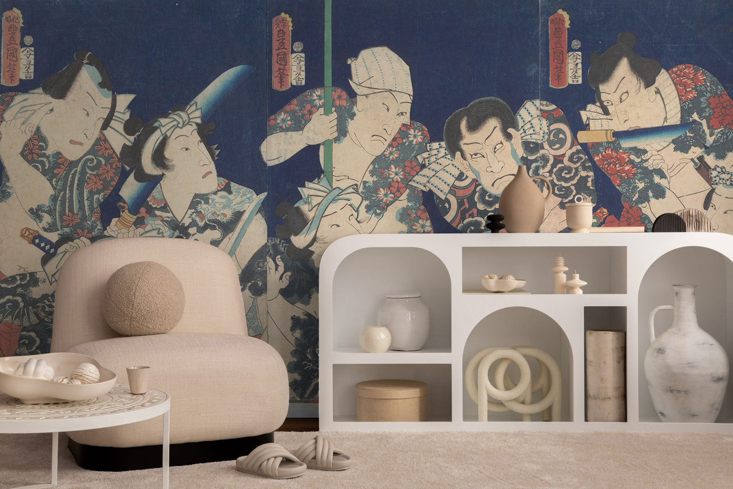 Utagawa Vintage Japanese Wall Mural