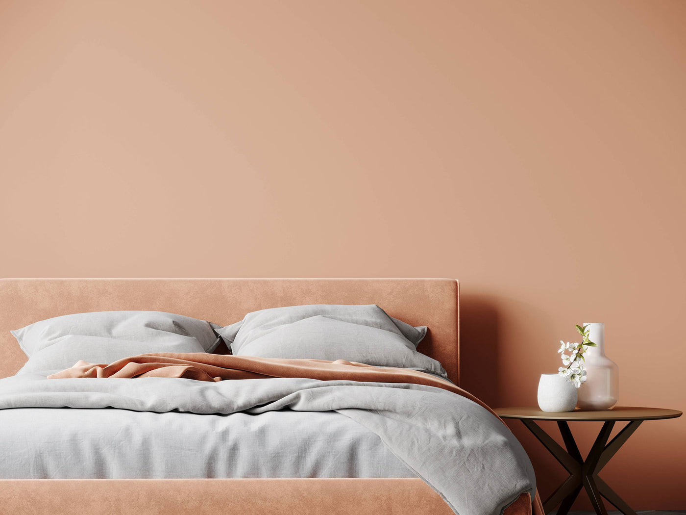 Peach Fuzz Perfection: Embrace the Warmth of this Wall Mural Collection ...