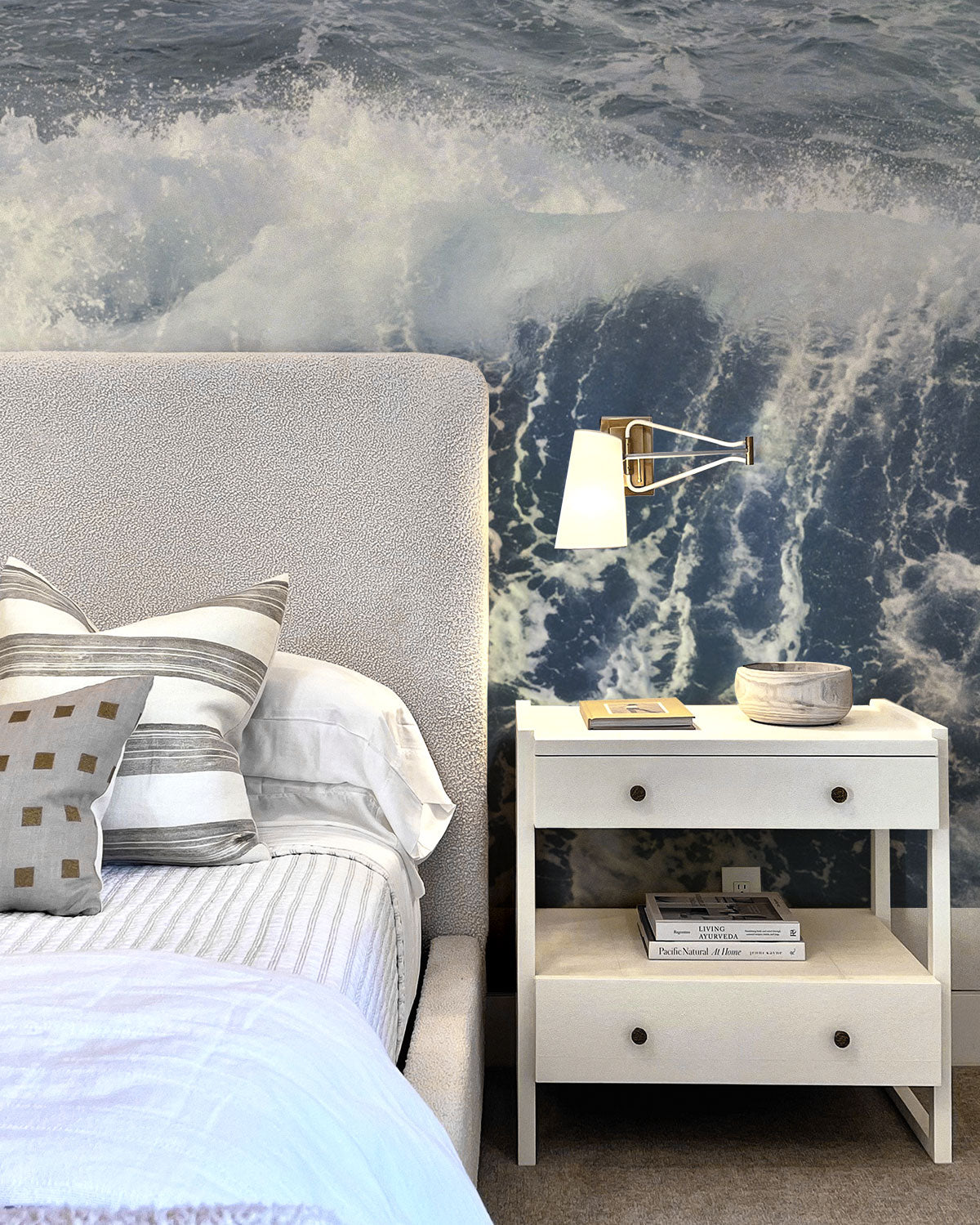 Stormy Wave Wall Mural