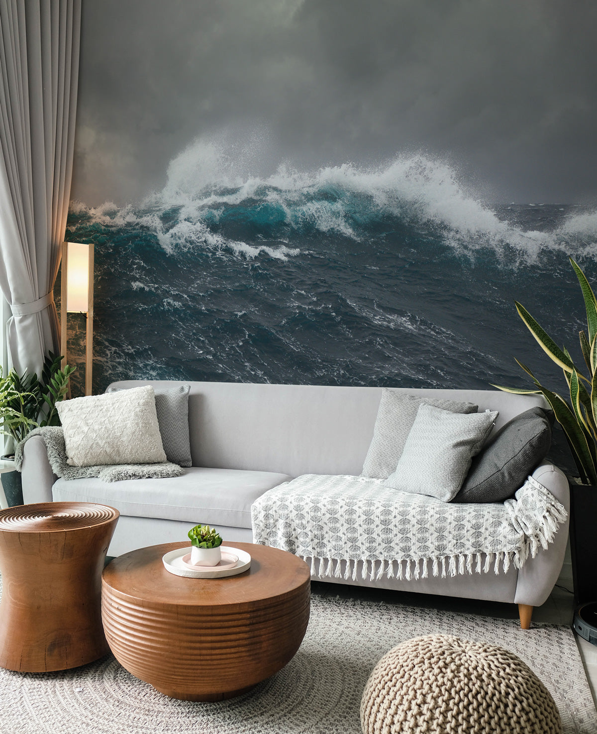 Raging Tides Wall Mural