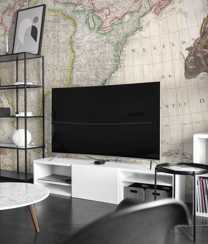 1794 Original Map of North America Wall Mural-Wall Mural-Eazywallz