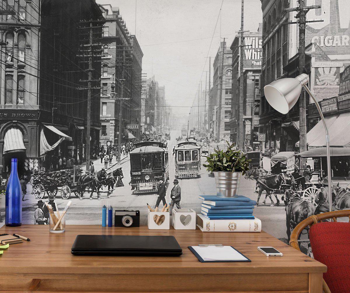 1904 Yesler Way, Seattle Wall Mural-Wall Mural-Eazywallz