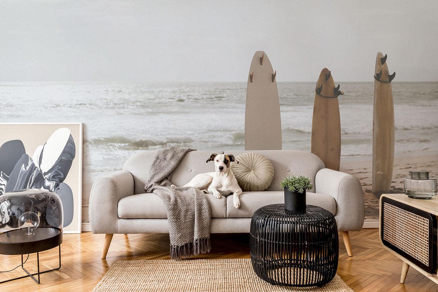 3 Surf Boards Wall Mural-Wall Mural-Eazywallz
