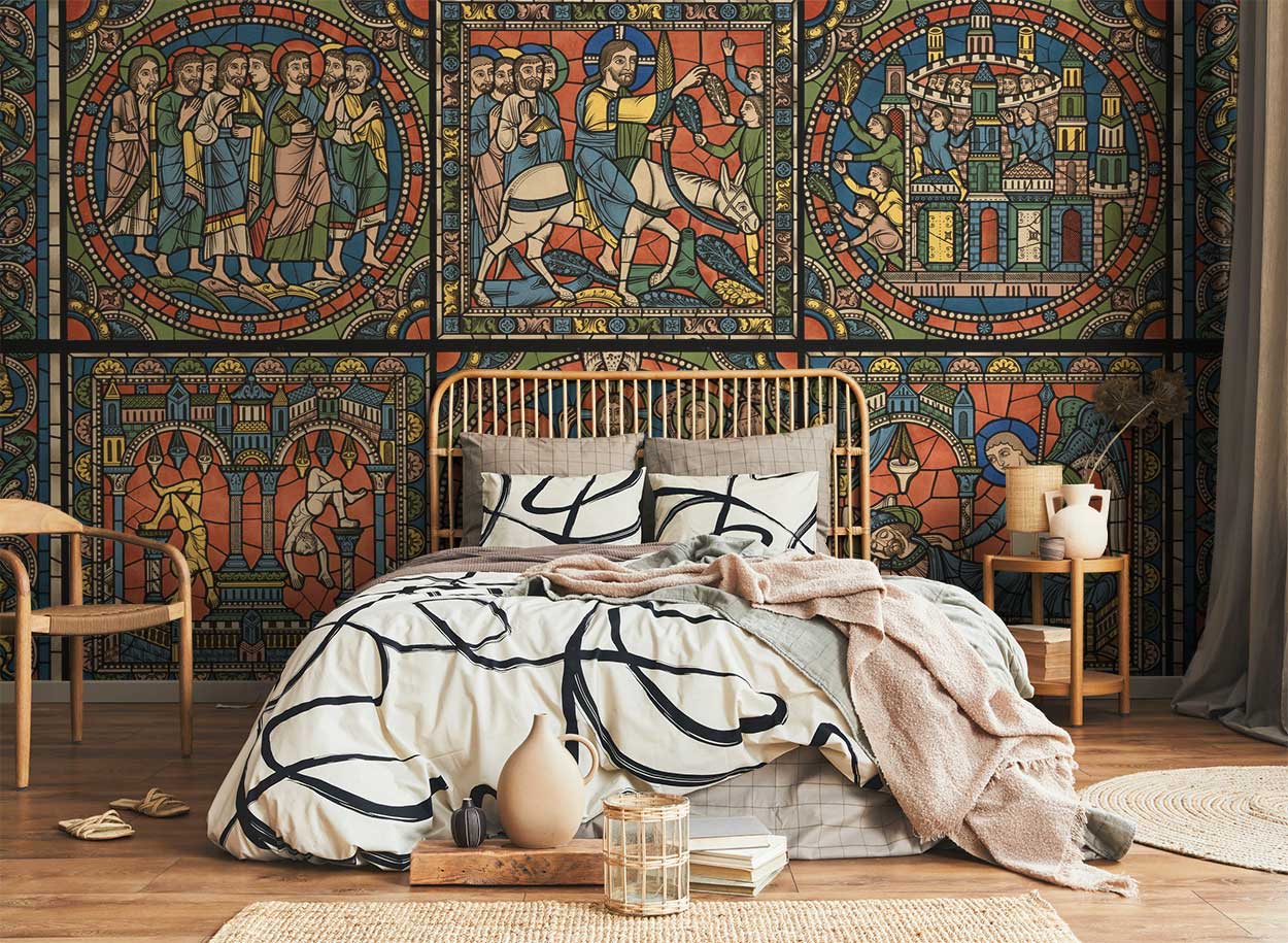 Cathedral Monograph Wall Mural