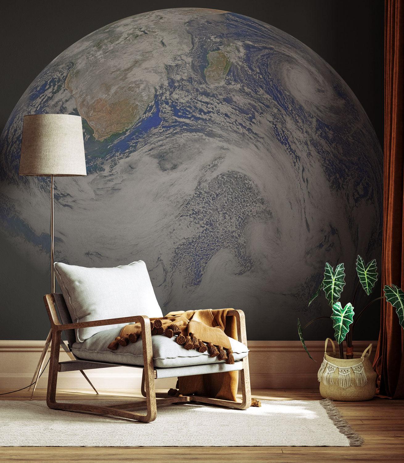 A Space View of Earth Wall Mural-Wall Mural-Eazywallz