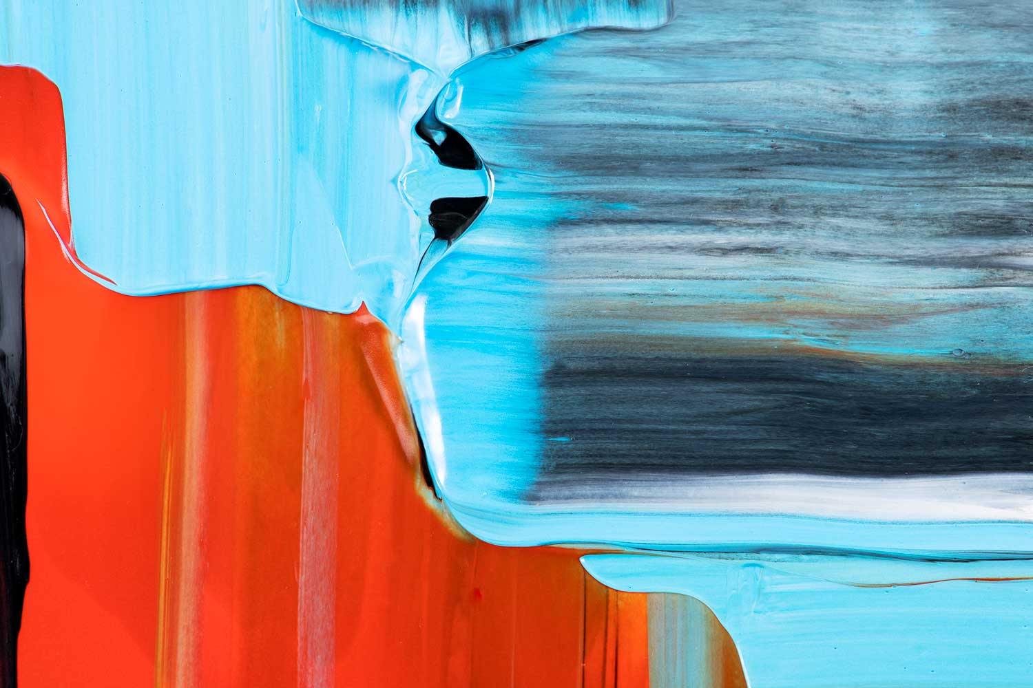 Abstract Acrylic Paint Wall Mural-Wall Mural-Eazywallz