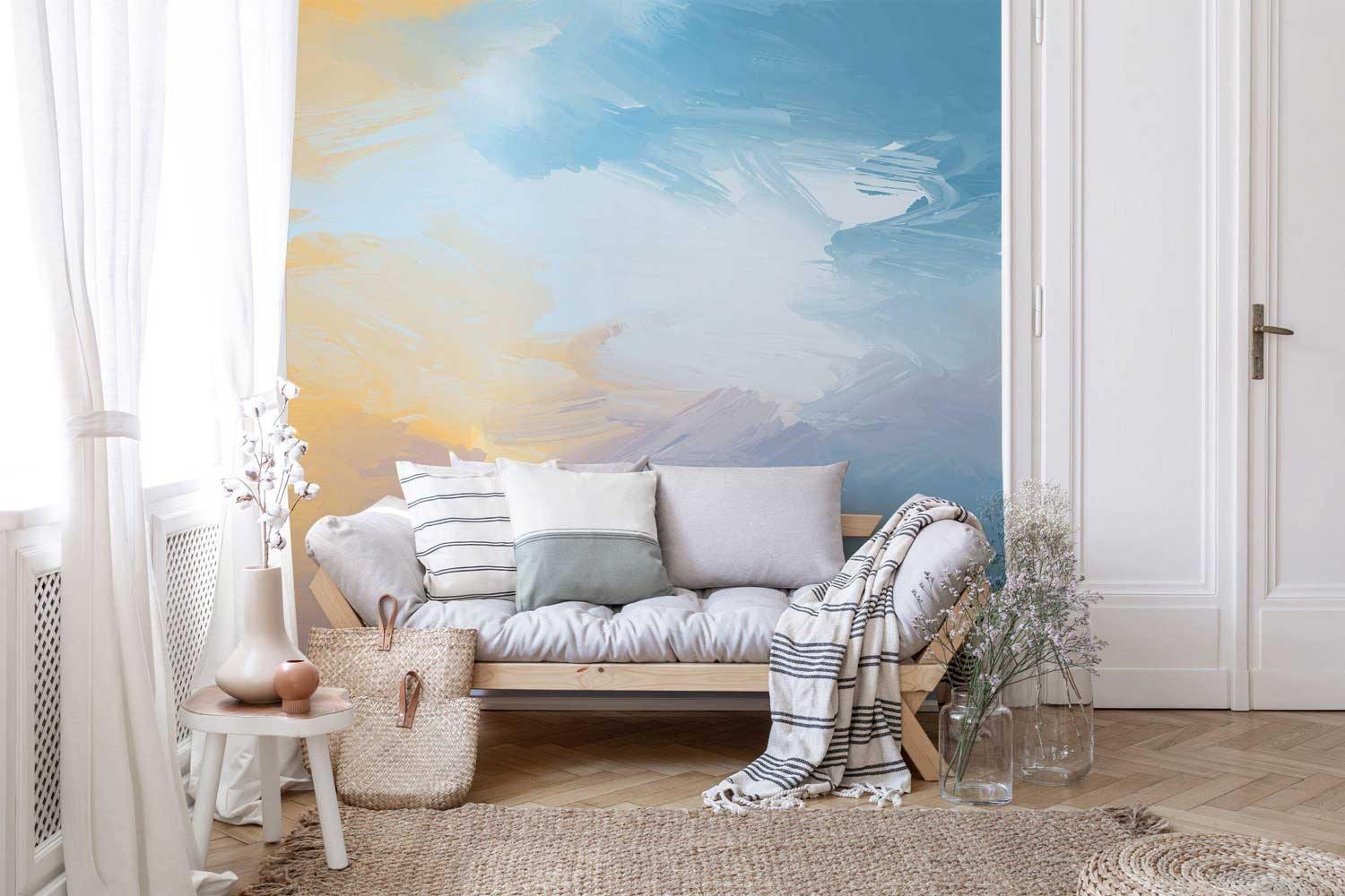 Abstract Dawn Wall Mural-Wall Mural-Eazywallz