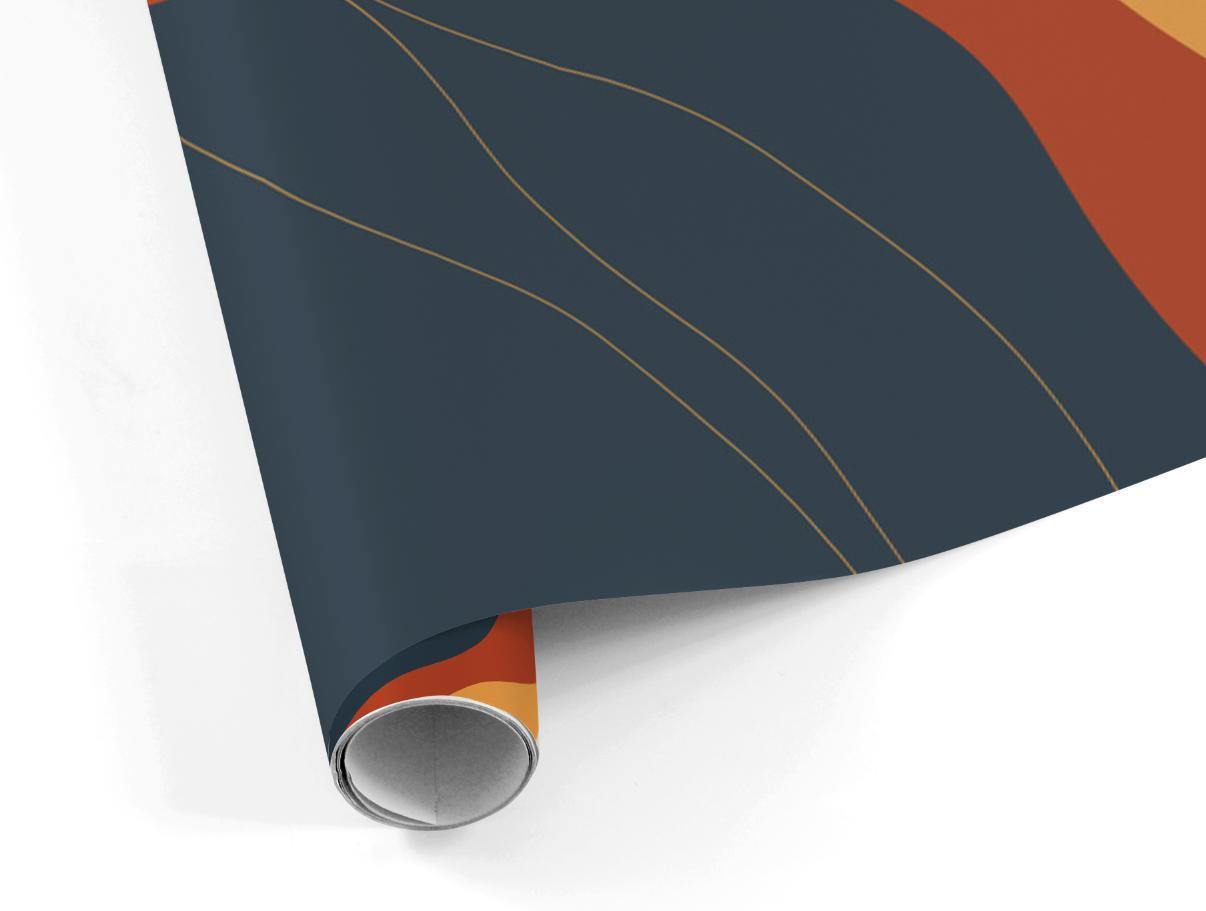 Abstract Earth Tone Shapes 5 Wall Mural-Wall Mural-Eazywallz