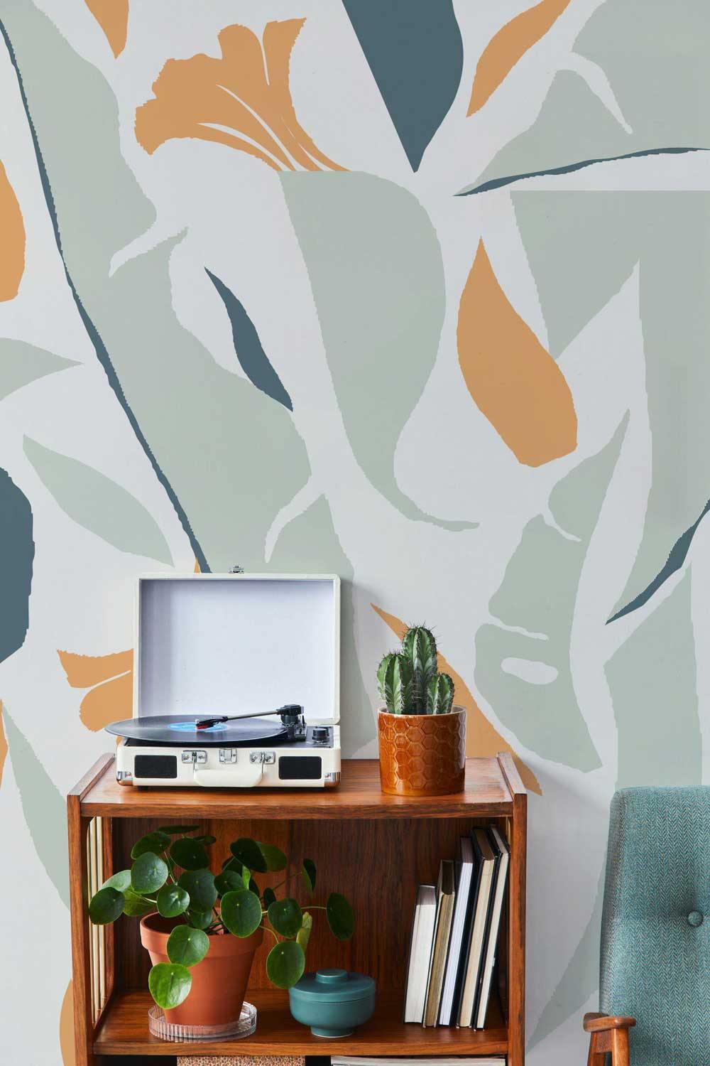 Abstract Jungle Mix Wall Mural-Wall Mural-Eazywallz