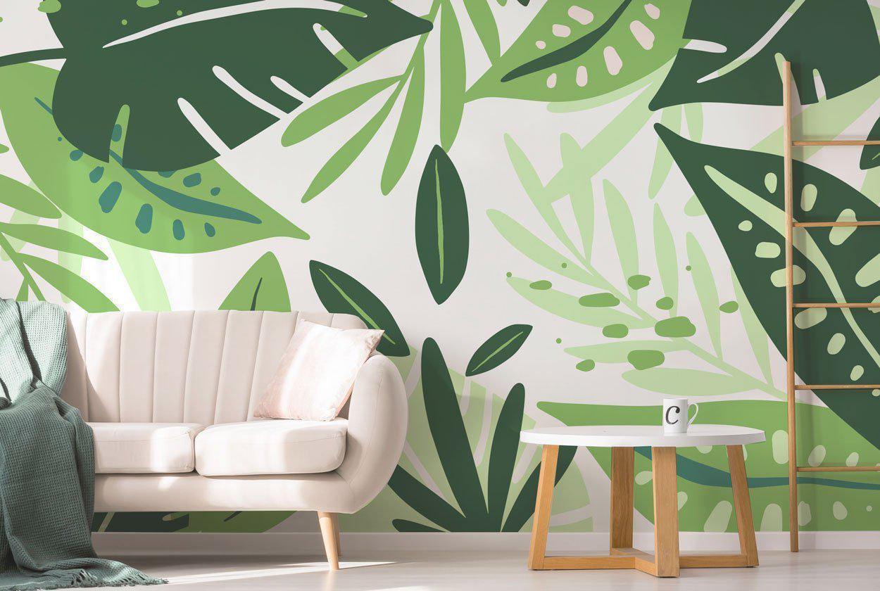 Abstract Jungle Wall Mural-Wall Mural-Eazywallz
